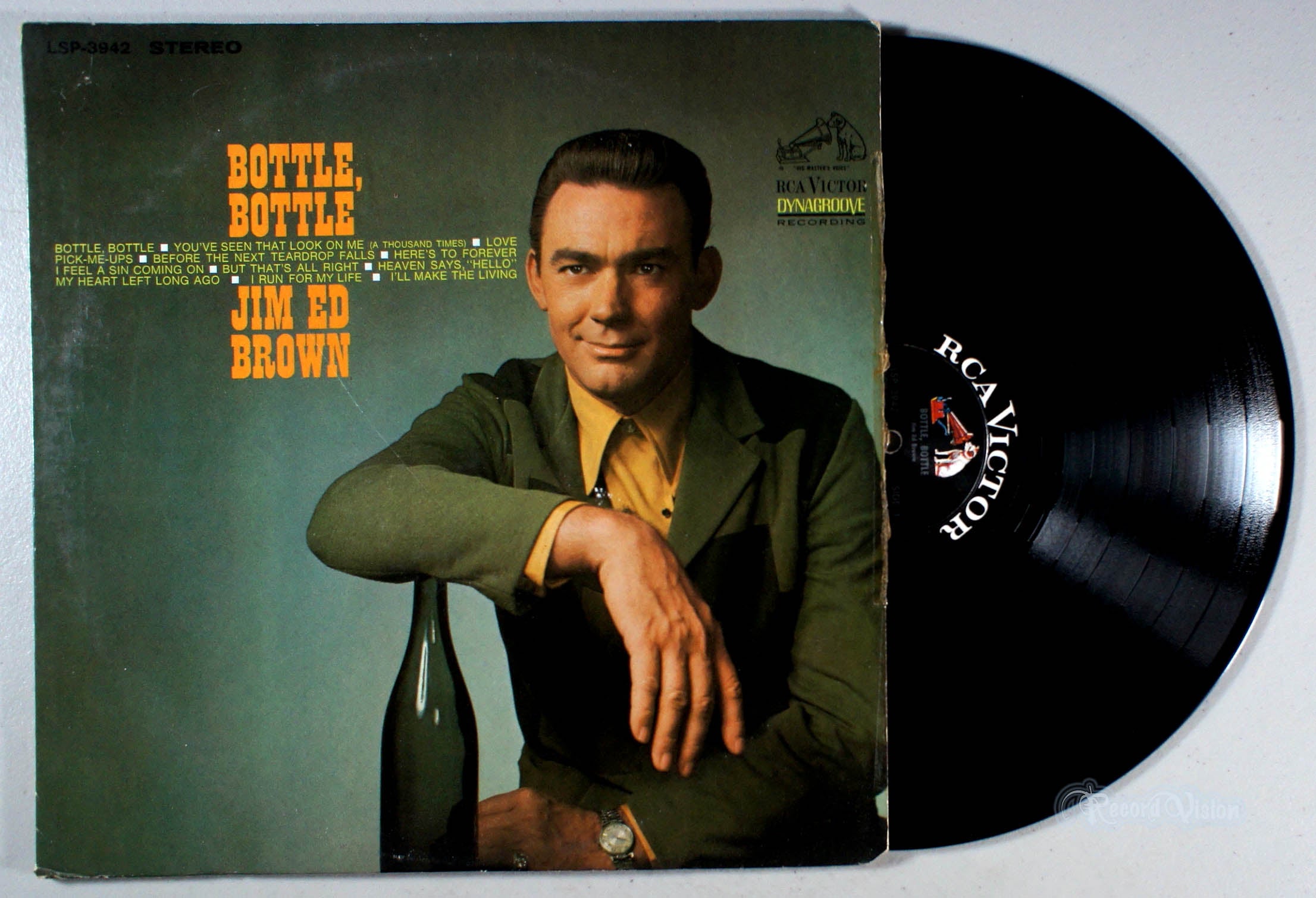 Jim Ed Brown - Bottle, Bottle (front cover) Vinyl