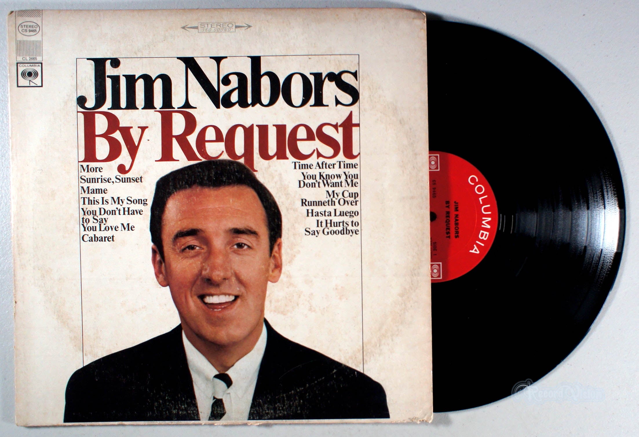 Jim Nabors - By Request (front cover) Vinyl