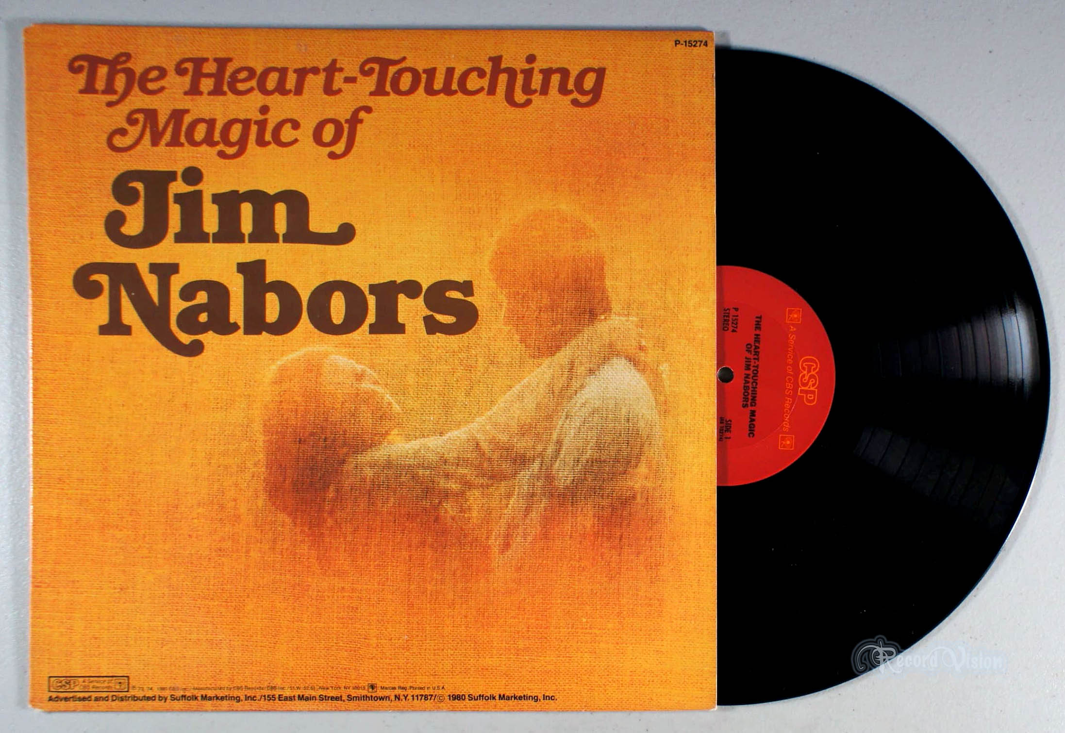 Jim Nabors - The Heart-Touching Magic of (front cover) Vinyl