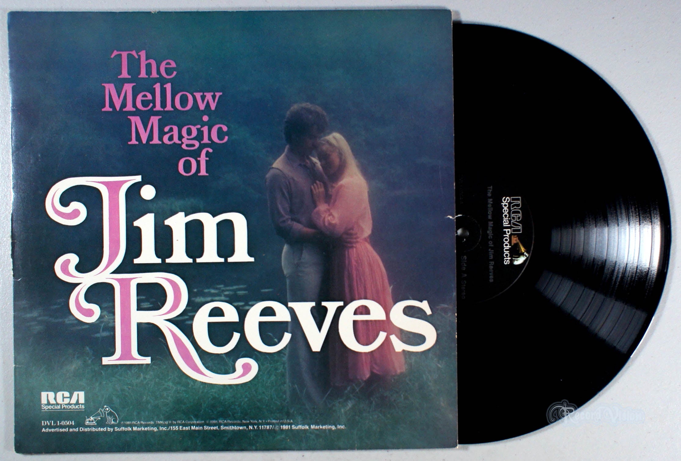 Jim Reeves - The Mellow Magic of (front cover) Vinyl