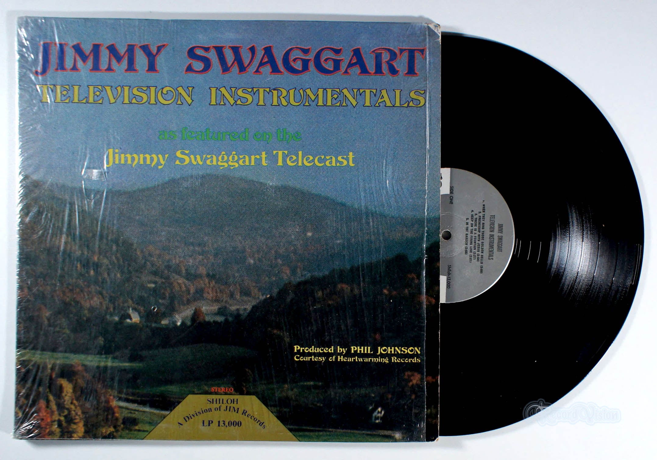 Jimmy Swaggart - Television Instrumentals (front cover) Vinyl