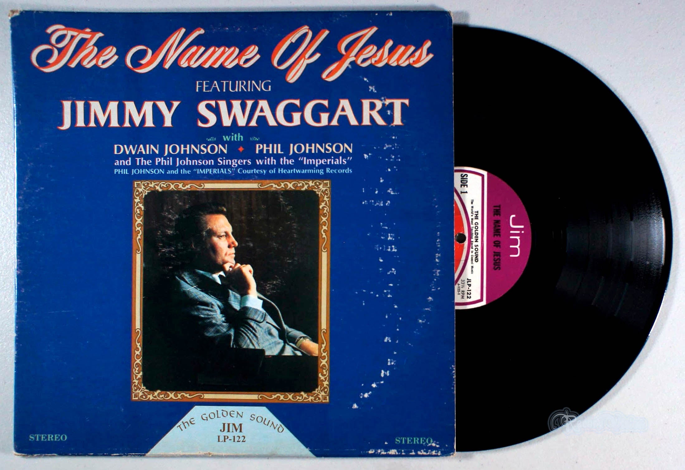 Jimmy Swaggart - The Name of Jesus (front cover) Vinyl
