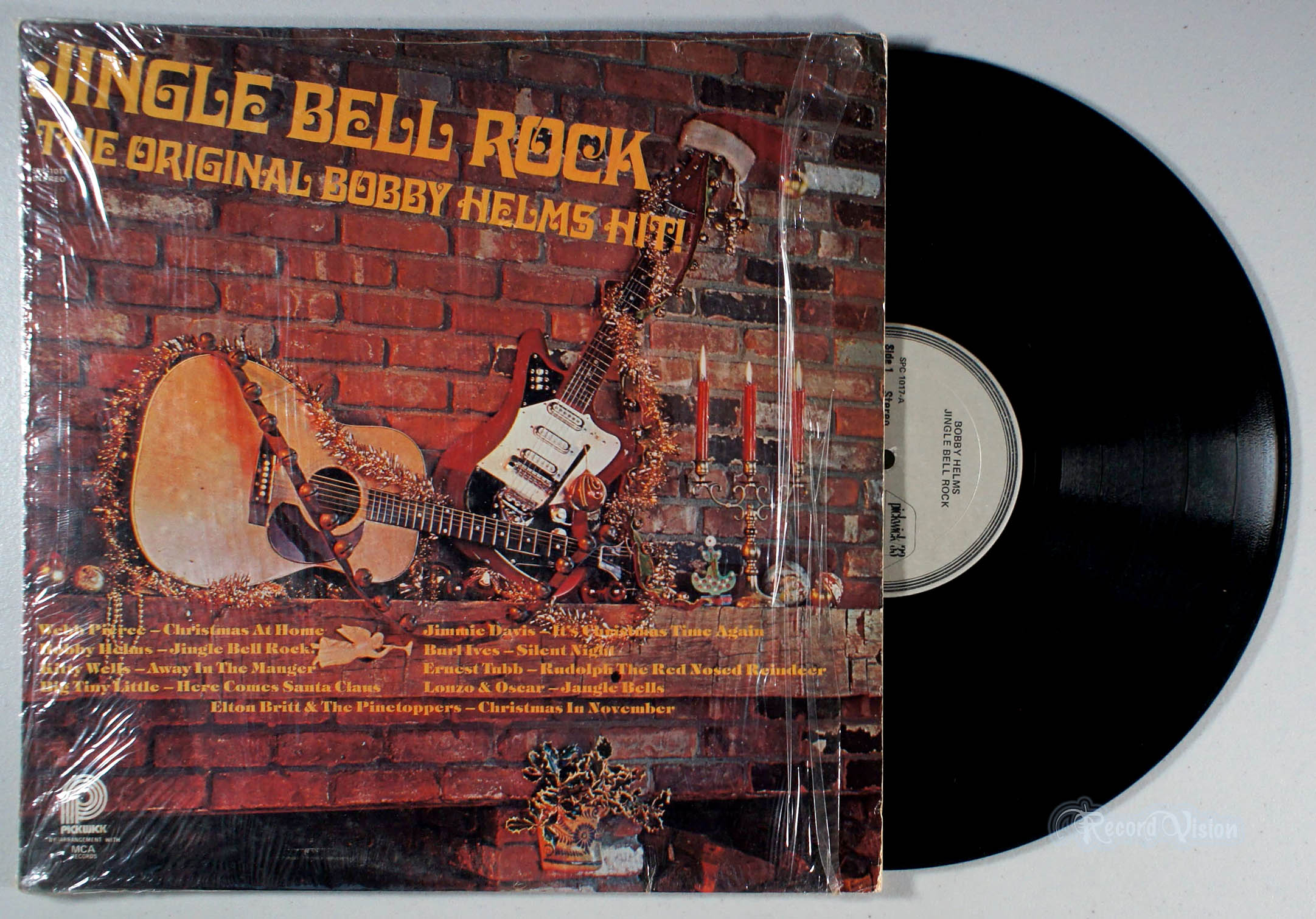 Jingle Bell Rock: The Original Bobby Helms Hit! (front cover) Vinyl