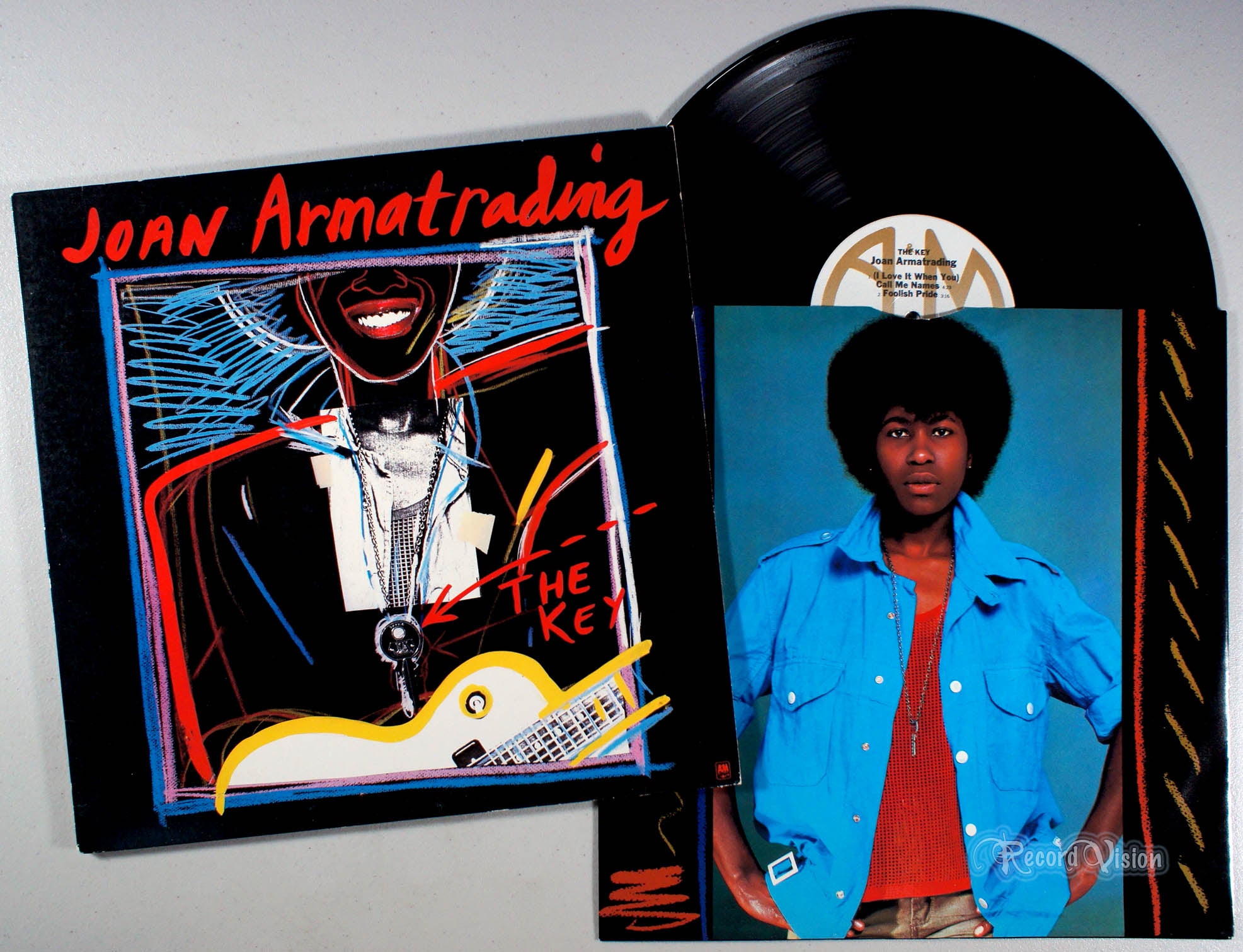 Joan Armatrading - The Key (front cover) Vinyl