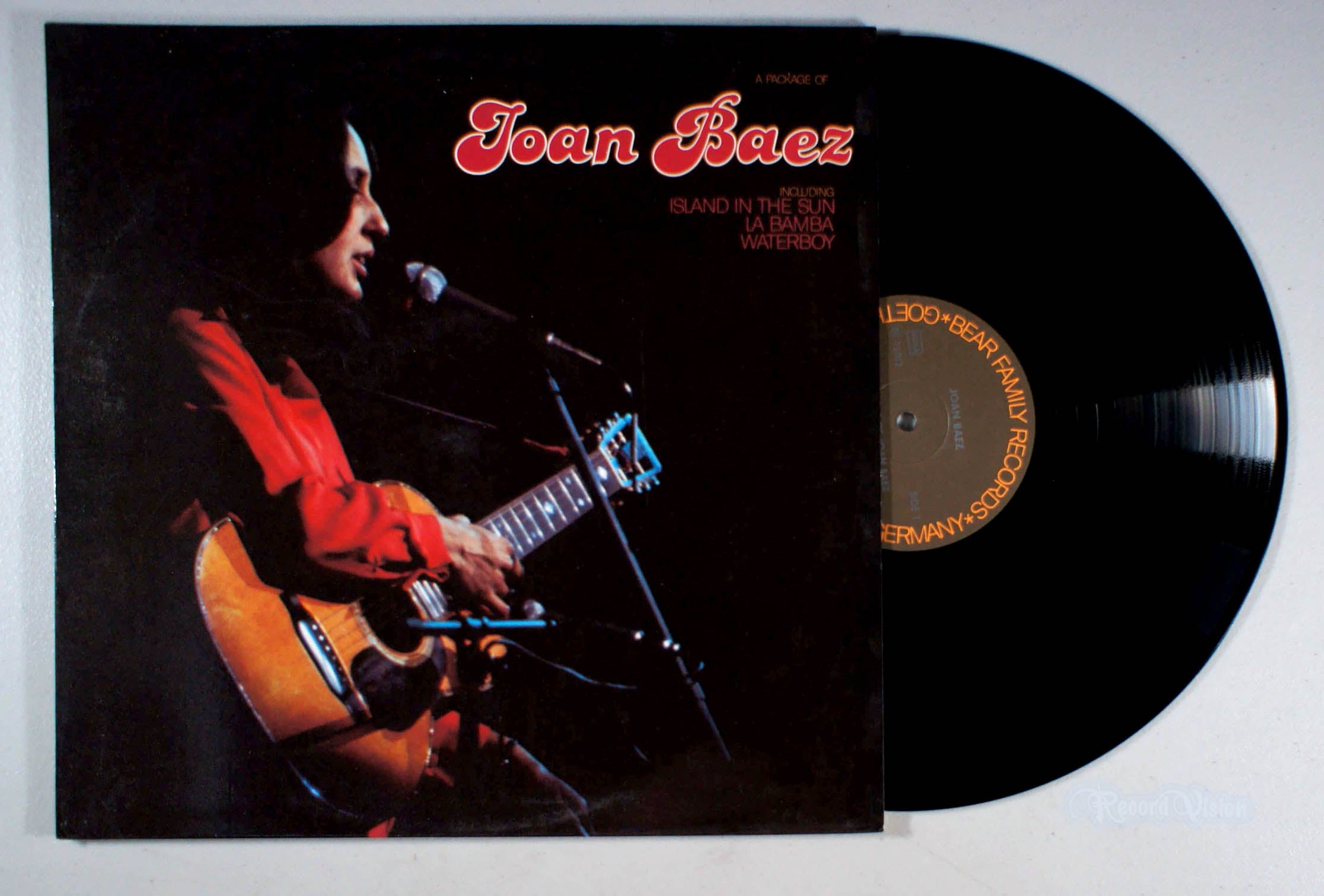 Joan Baez - A Package of (front cover) Vinyl