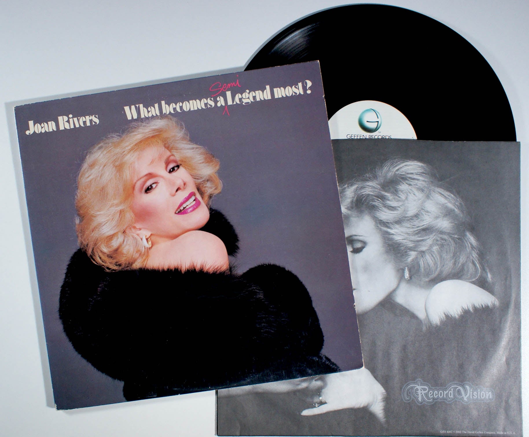Joan Rivers - What Becomes a Semi-Legend Most? (front cover) Vinyl