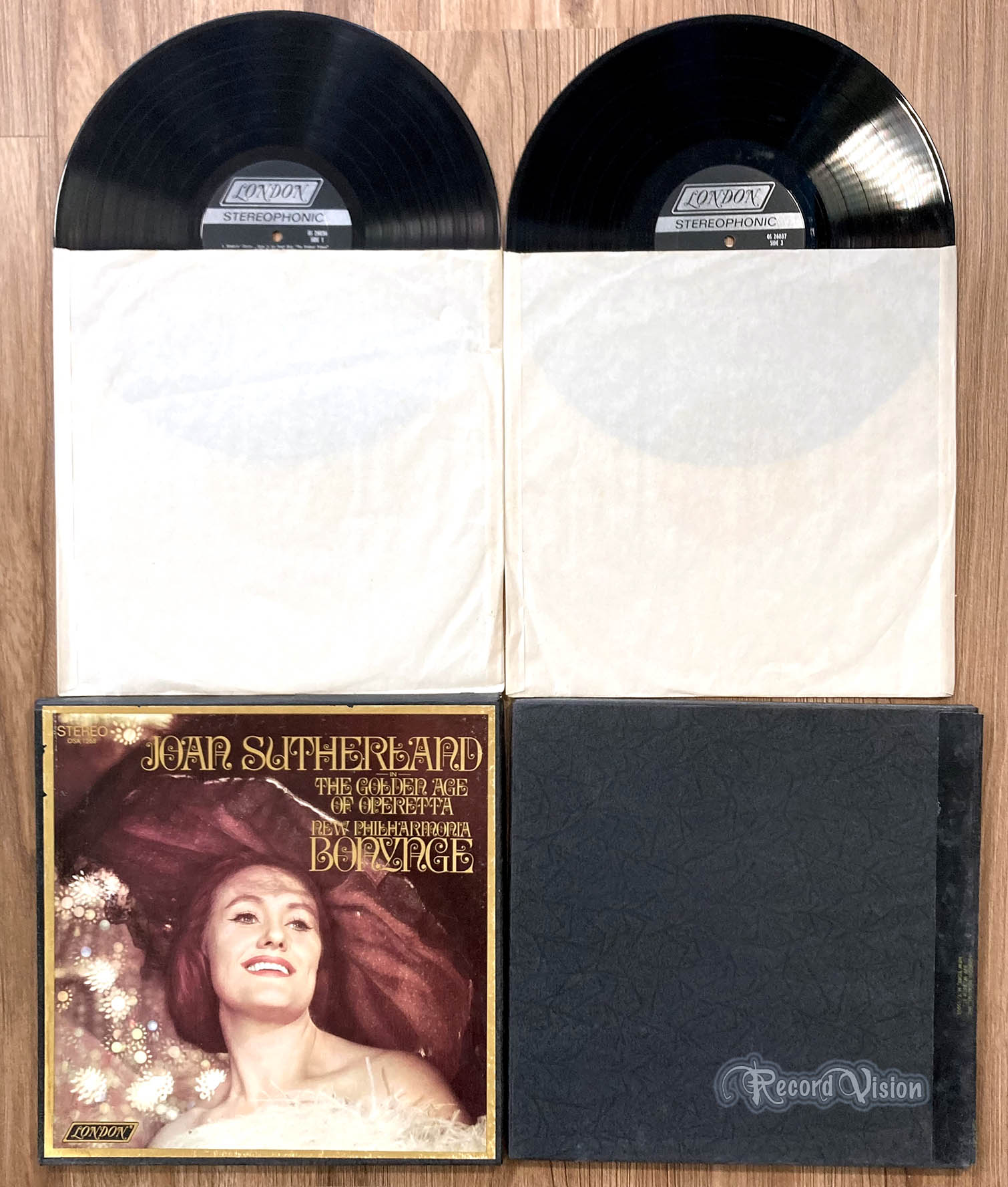 Joan Sutherland - The Golden Age of Operetta (front cover) Vinyl