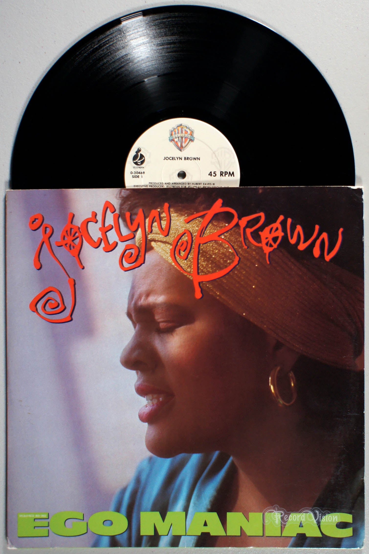 Jocelyn Brown - Ego Maniac (front cover) Vinyl