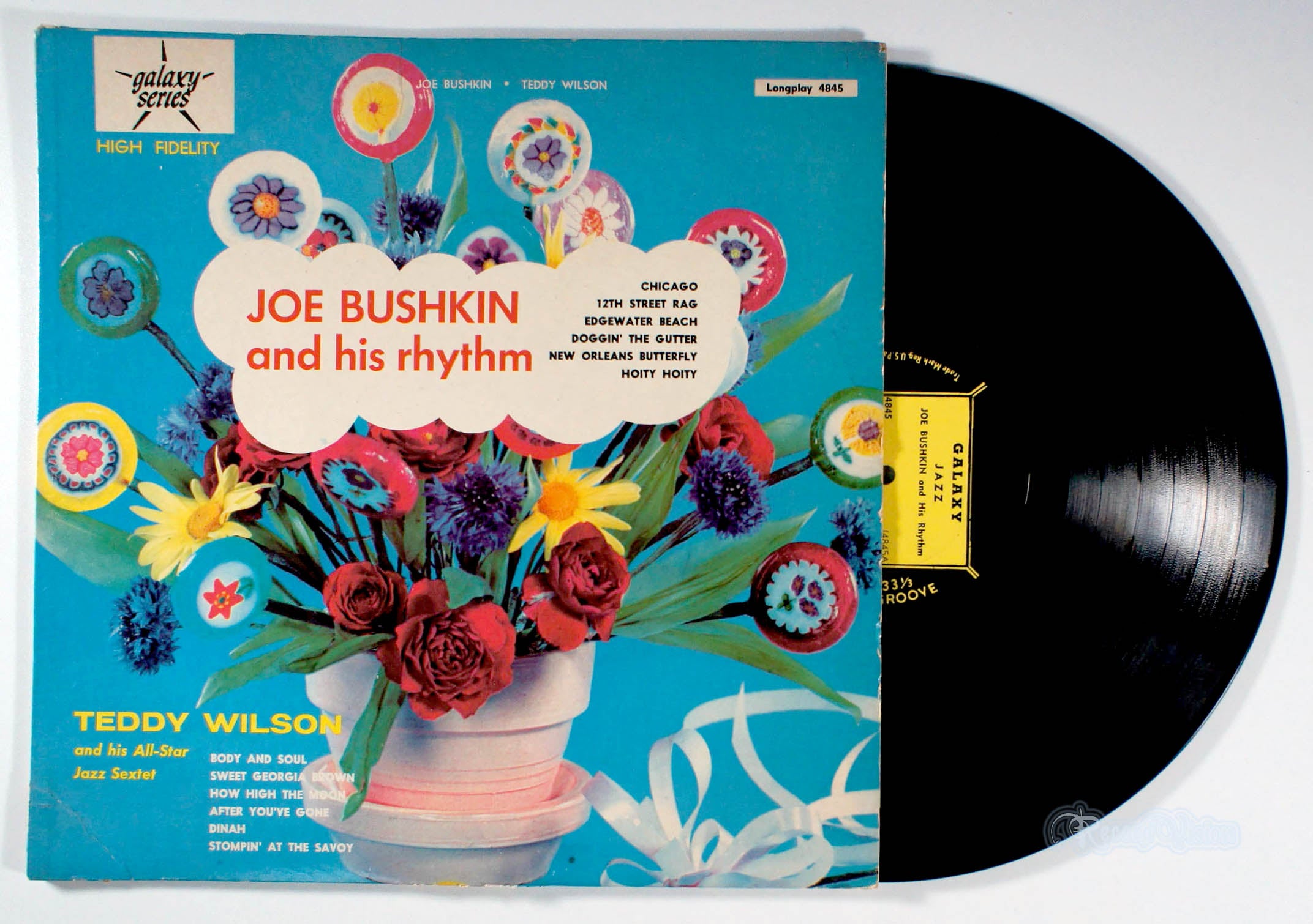Joe Bushkin - And His Rhythm (front cover) Vinyl