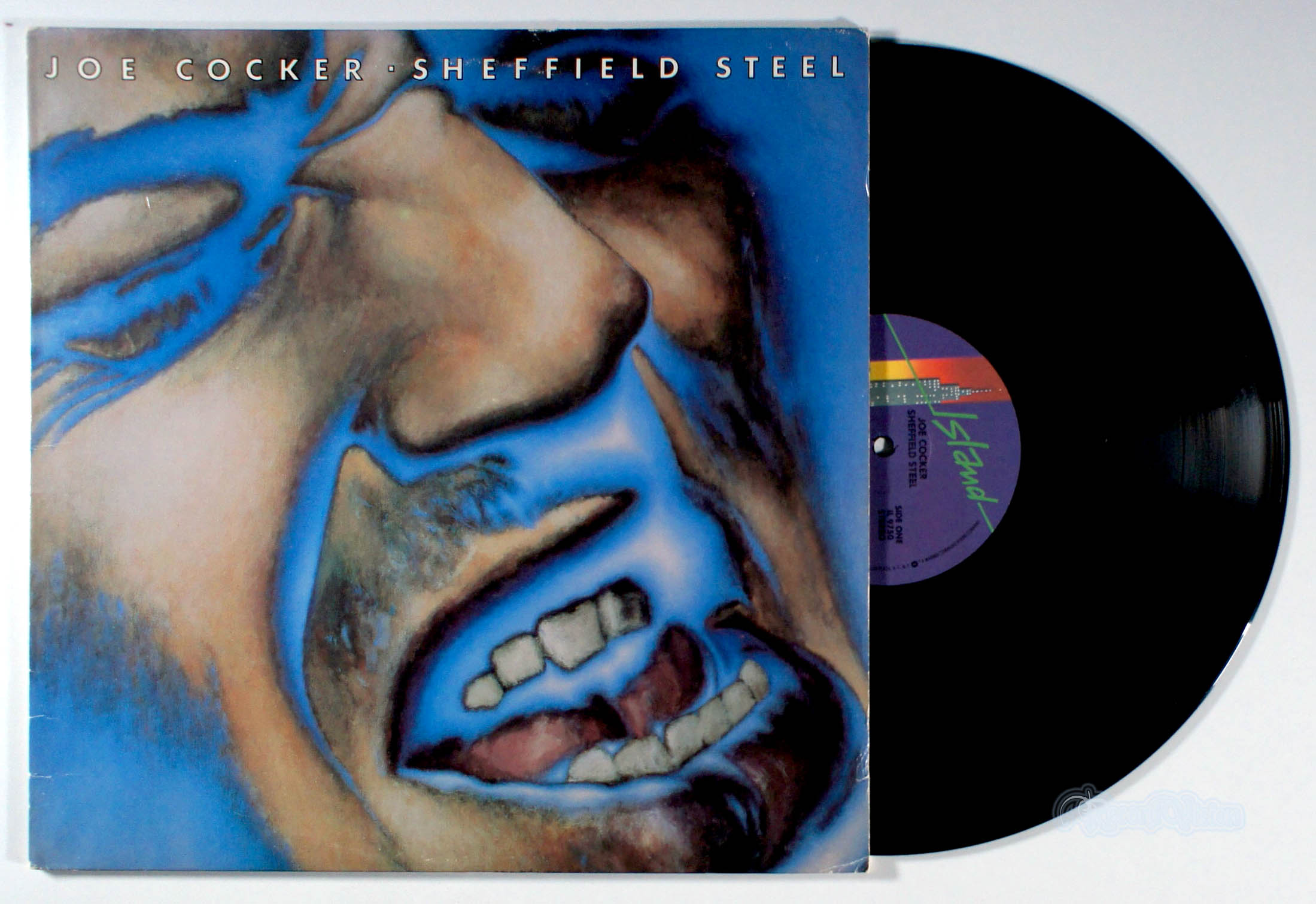 Joe Cocker - Sheffield Steel (front cover) Vinyl