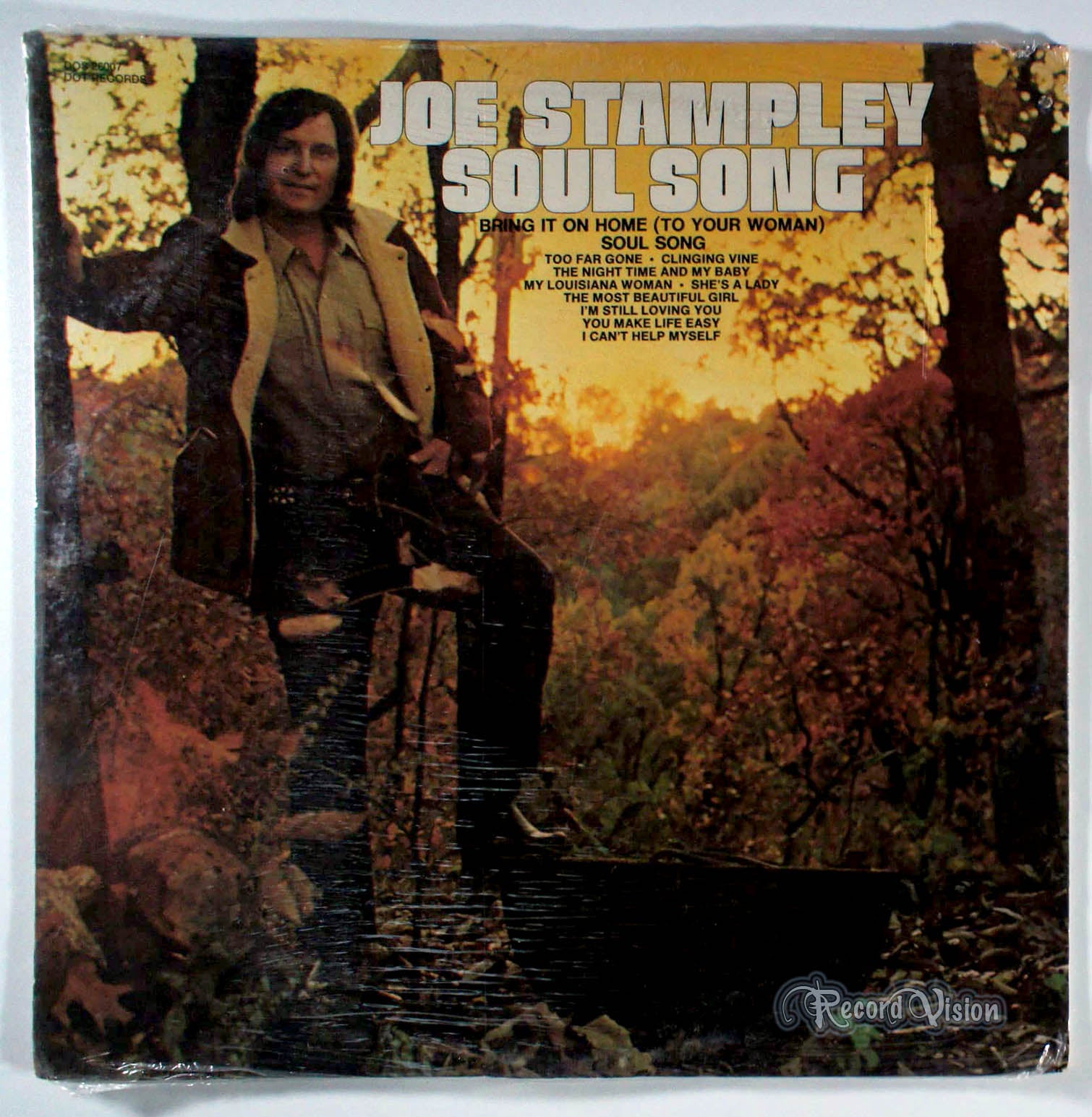Joe Stampley - Soul Song (front cover) Vinyl