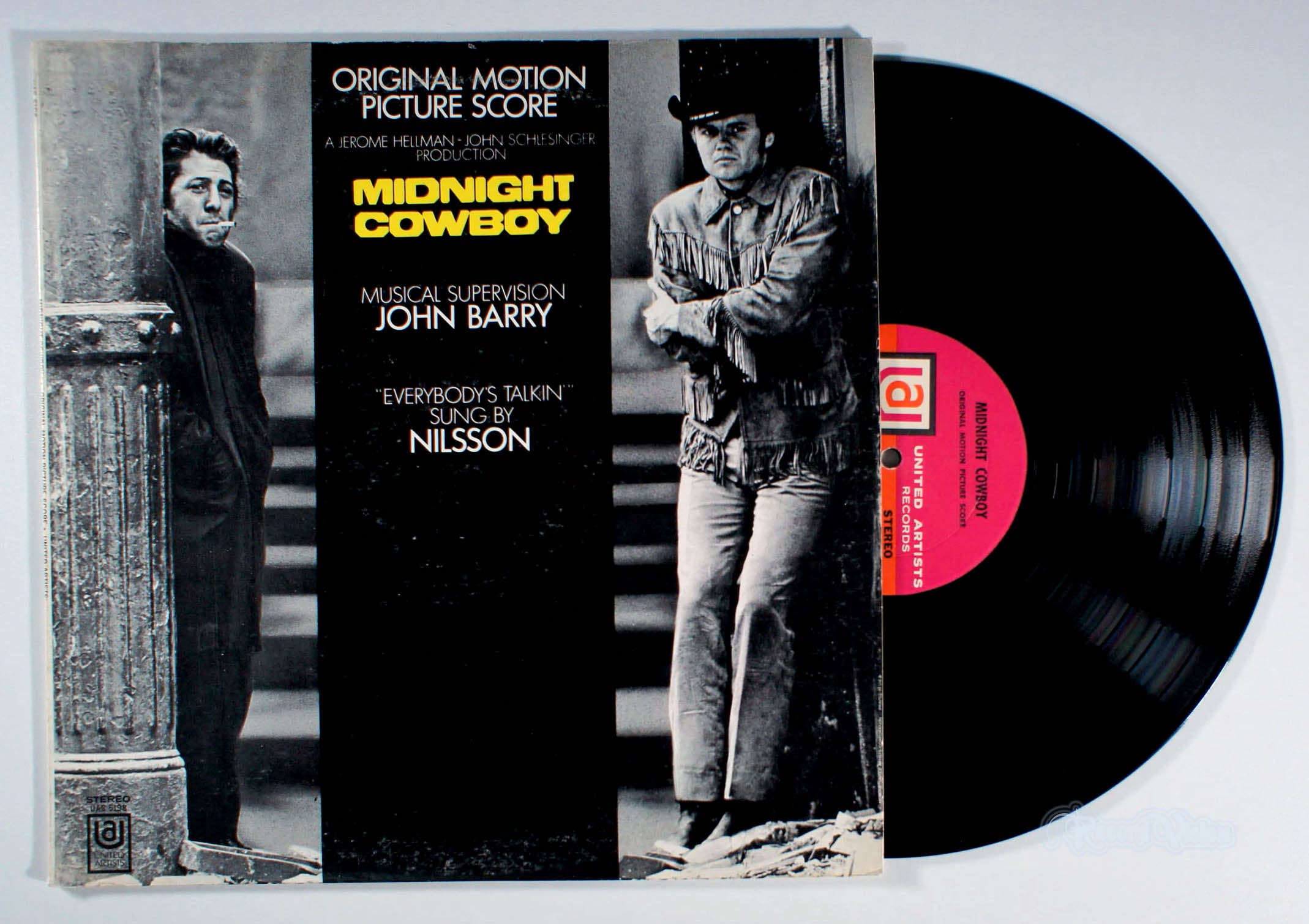 John Barry - Midnight Cowboy (front cover) Vinyl