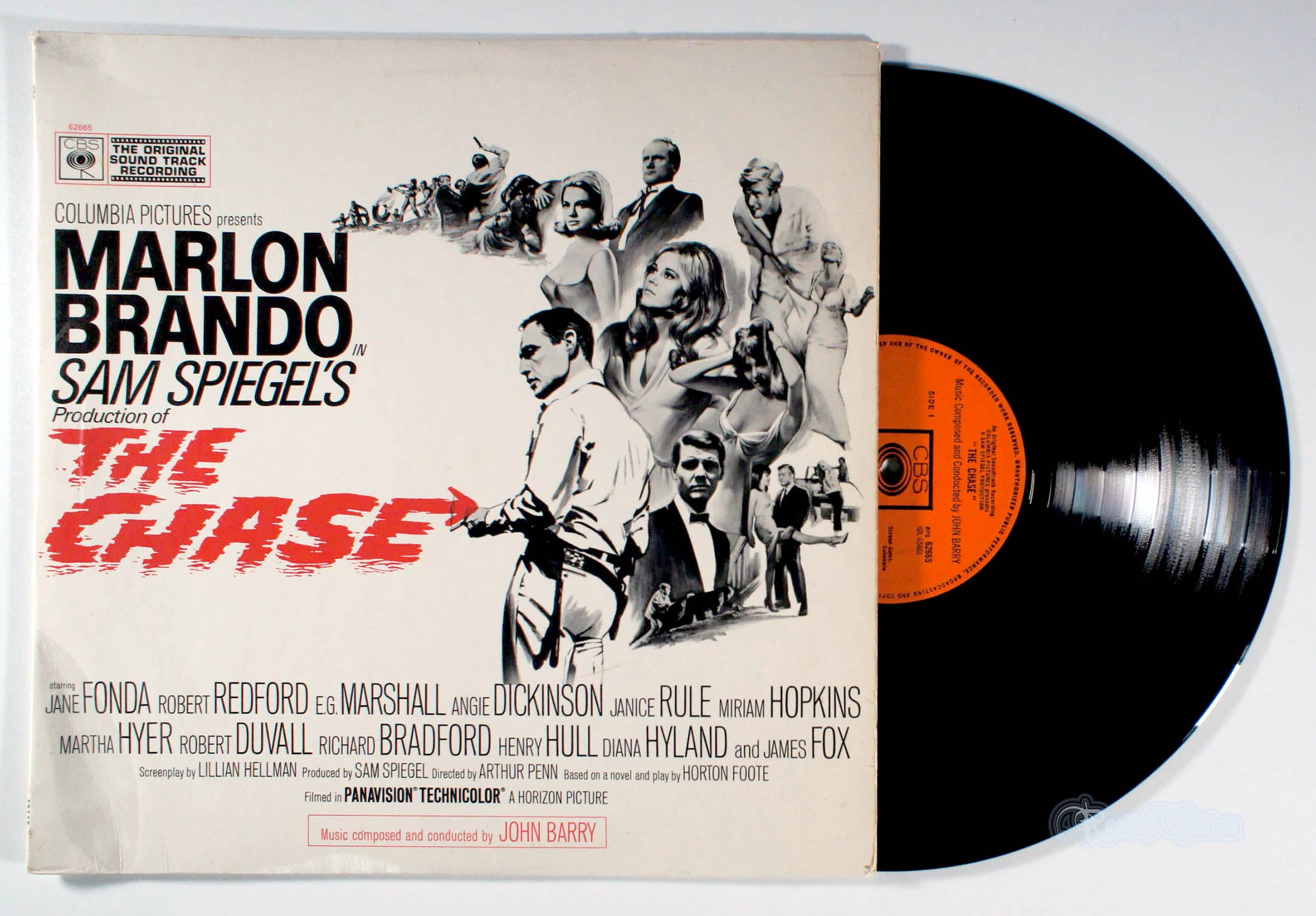 John Barry - The Chase (front cover) Vinyl