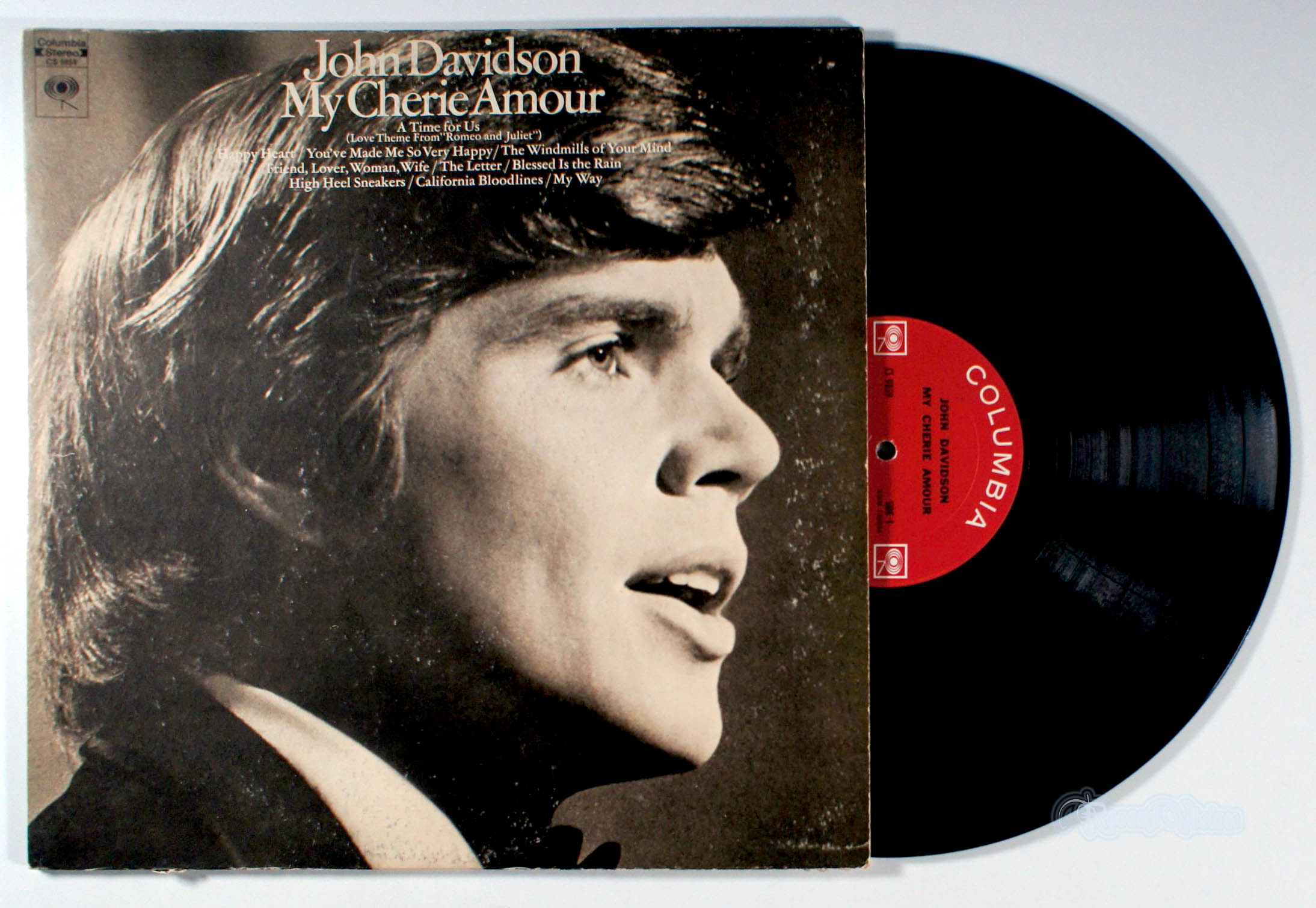 John Davidson - My Cherie Amour (front cover) Vinyl