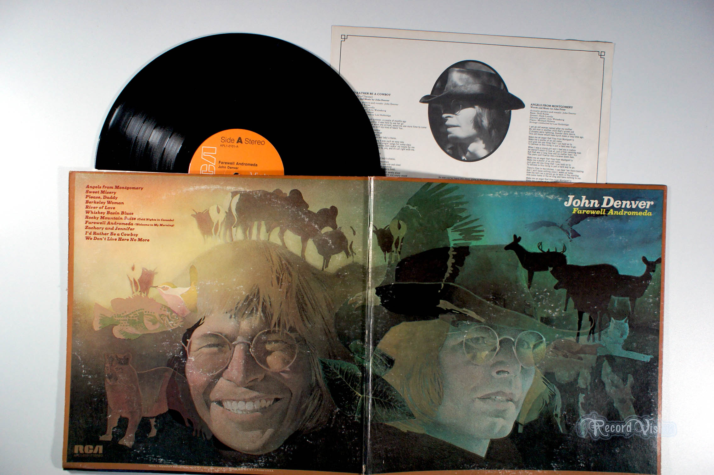 John Denver - Farewell Andromeda (front cover) Vinyl