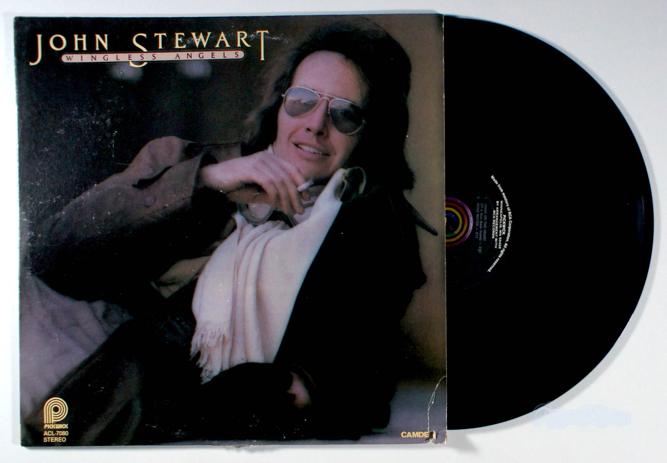 John Stewart - Wingless Angels (front cover) Vinyl