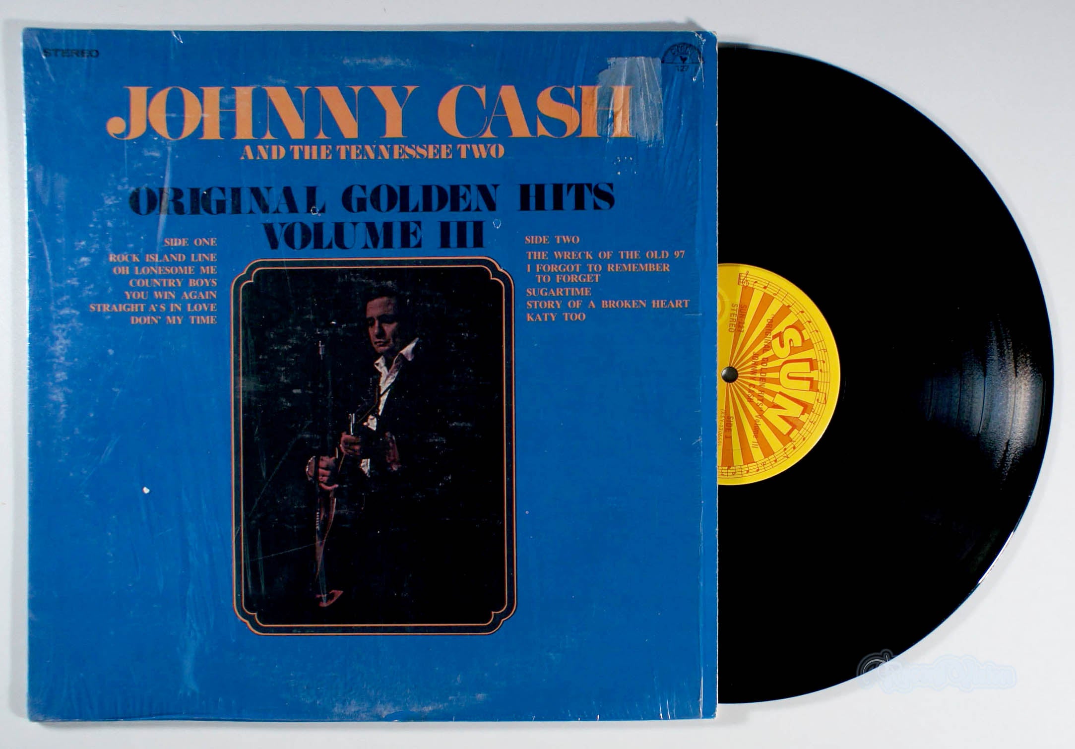 Johnny Cash - Original Golden Hits Volume III (front cover) Vinyl