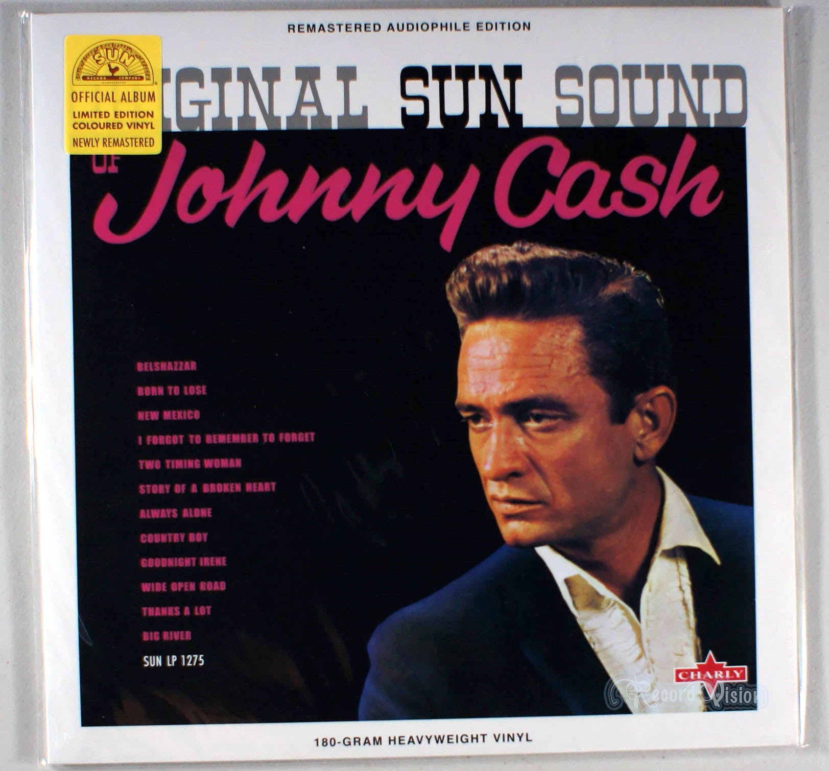 Johnny Cash - Original Sun Sound (front cover) Vinyl