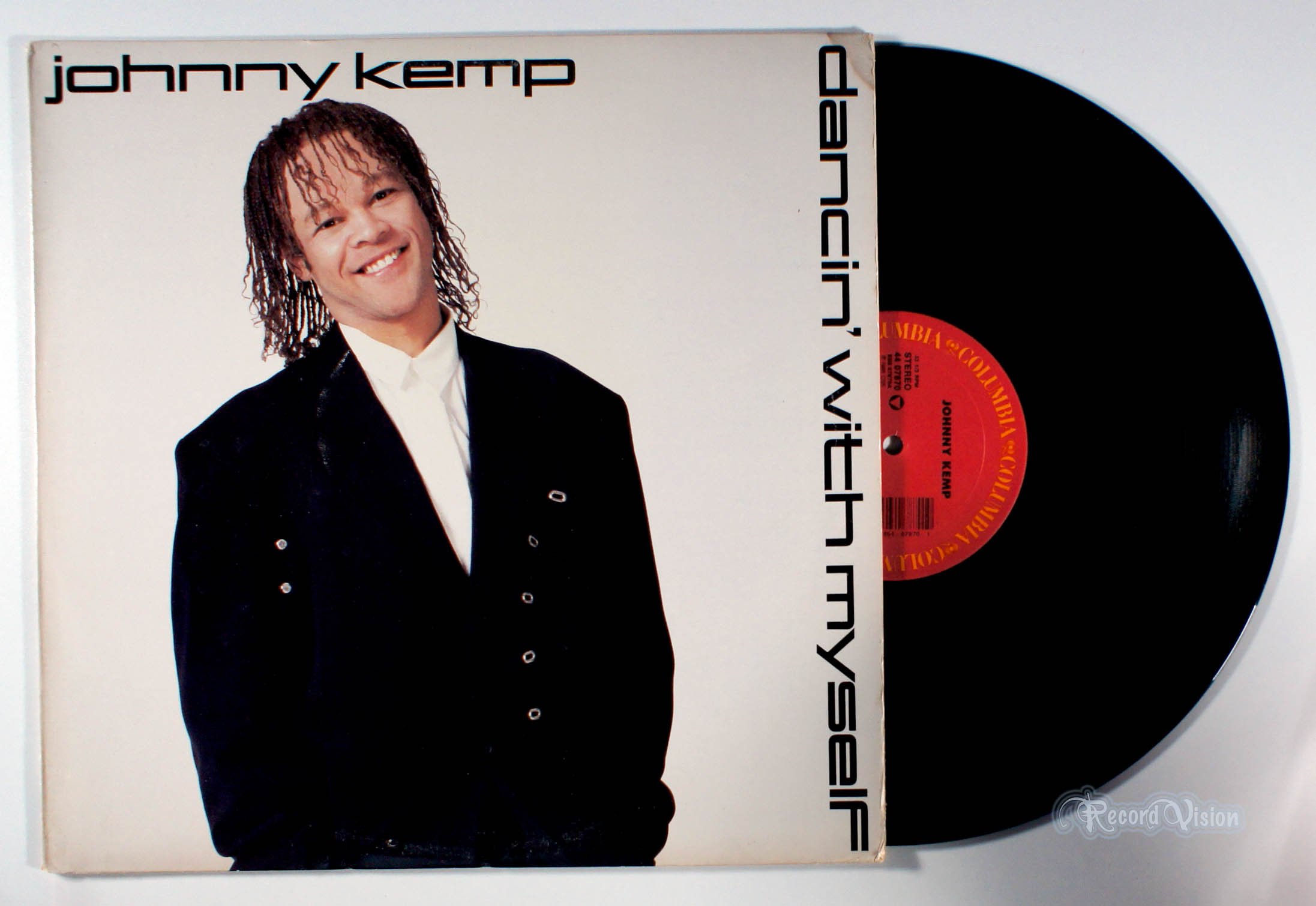 Johnny Kemp - Dancin' With Myself (12" Single) (front cover) Vinyl