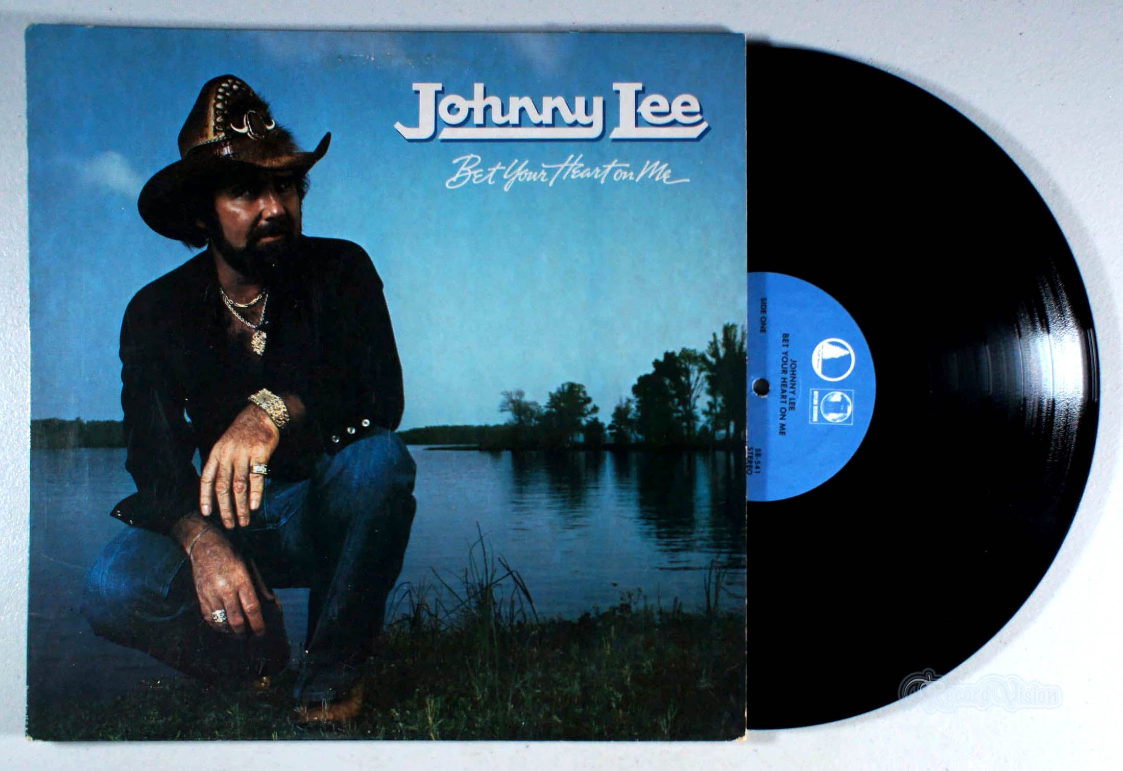 Johnny Lee - Bet Your Heart on Me (front cover) Vinyl