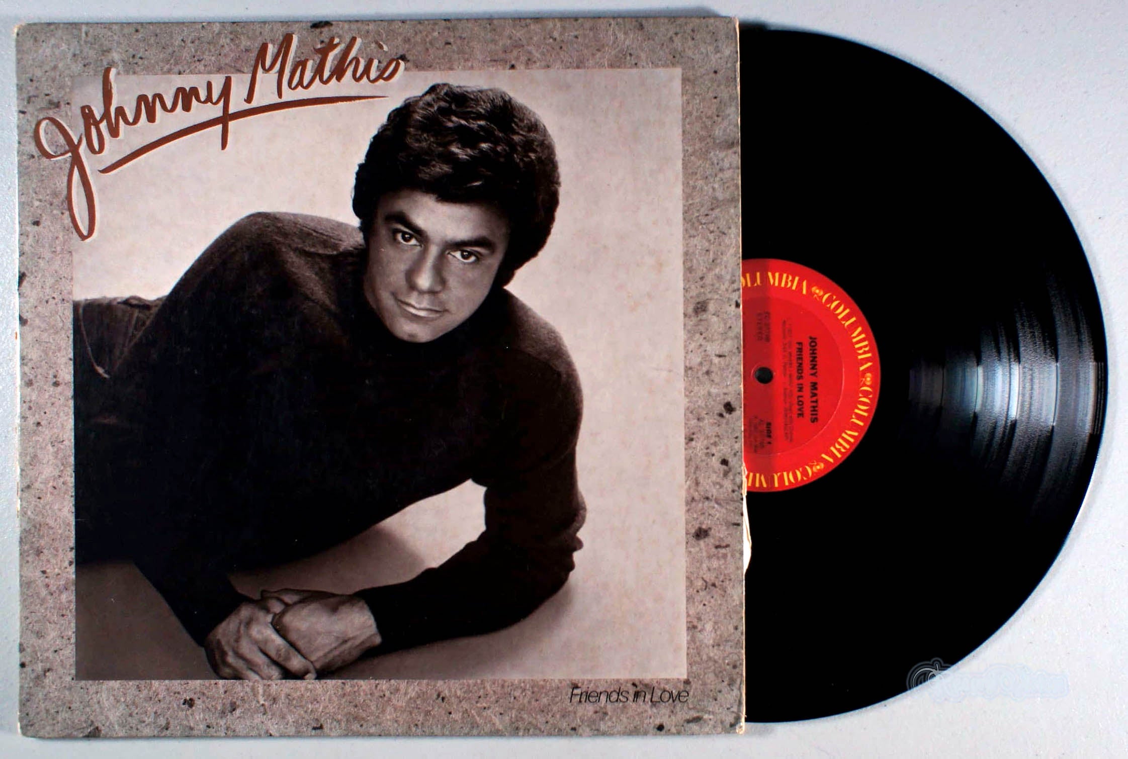 Johnny Mathis - Friends in Love (front cover) Vinyl