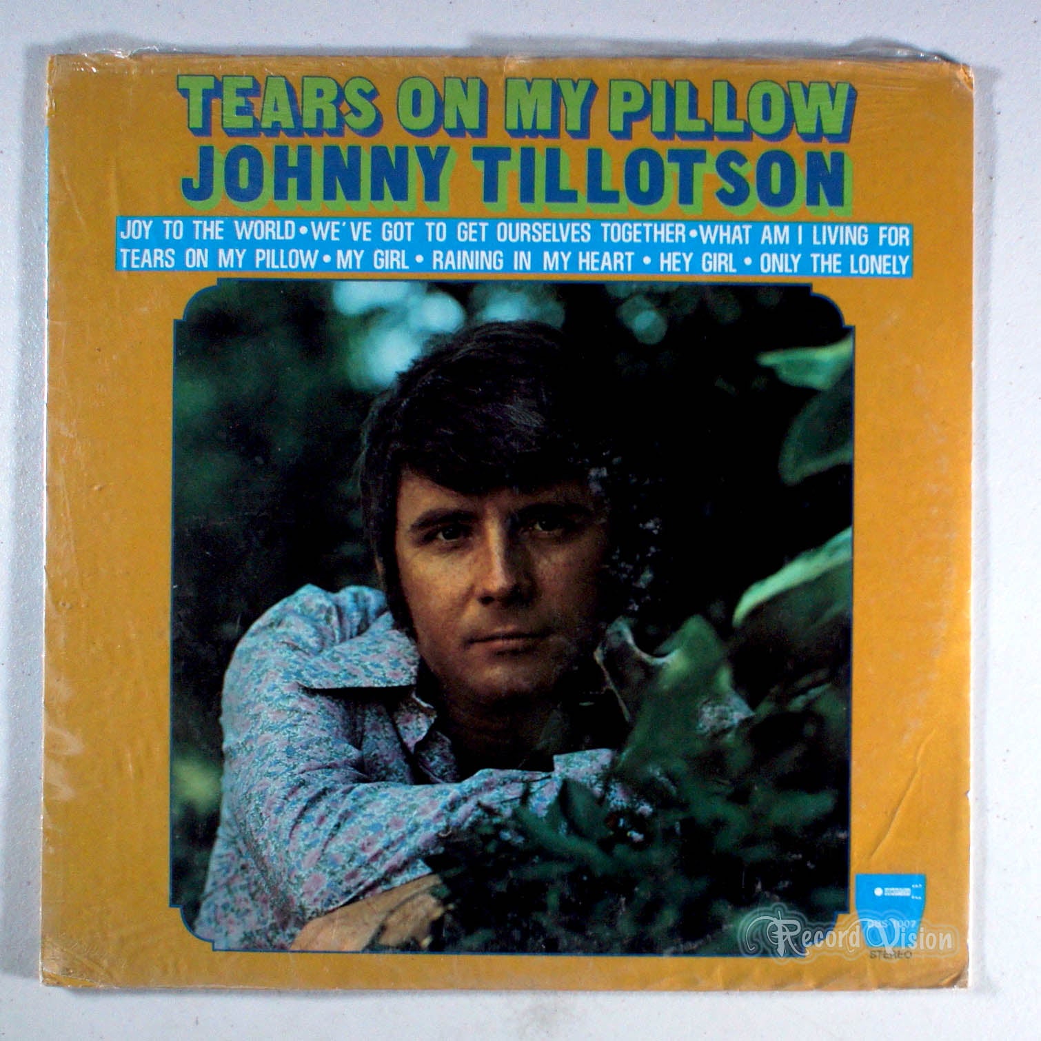 Johnny Tillotson - Tears on My Pillow (front cover) Vinyl