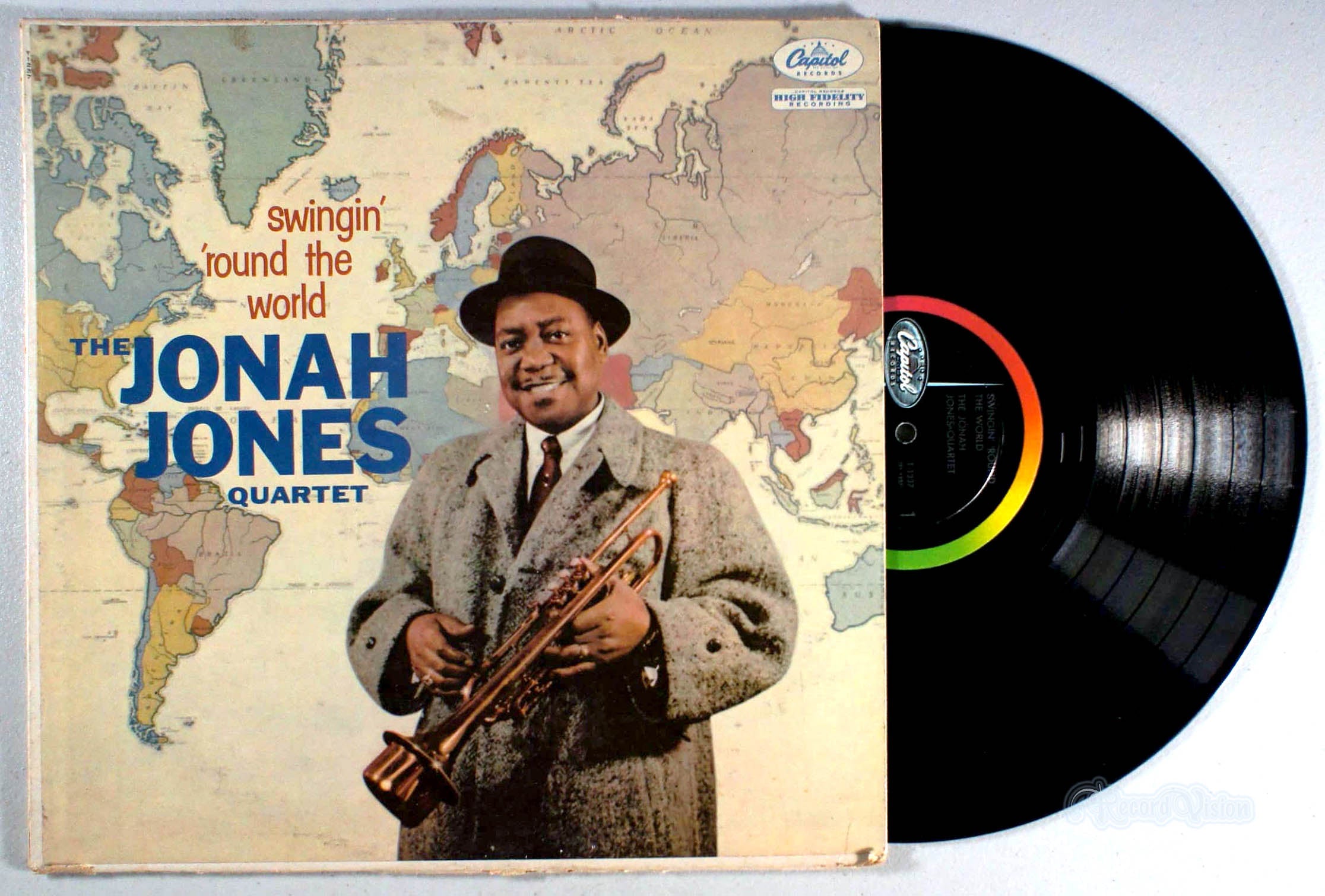 Jonah Jones - Swingin' 'Round the World (front cover) Vinyl