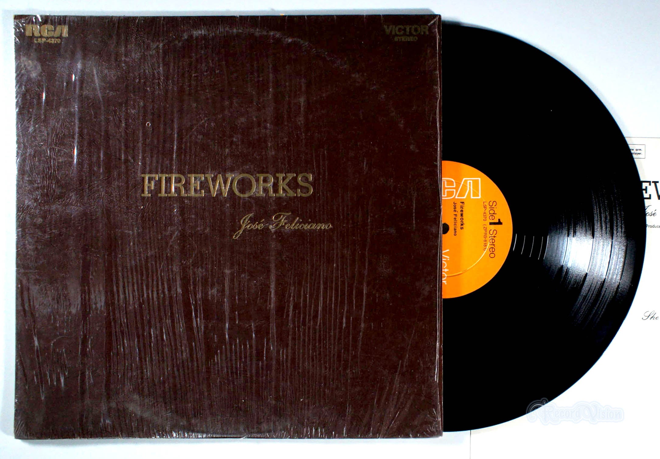 Jose Feliciano - Fireworks (front cover) Vinyl