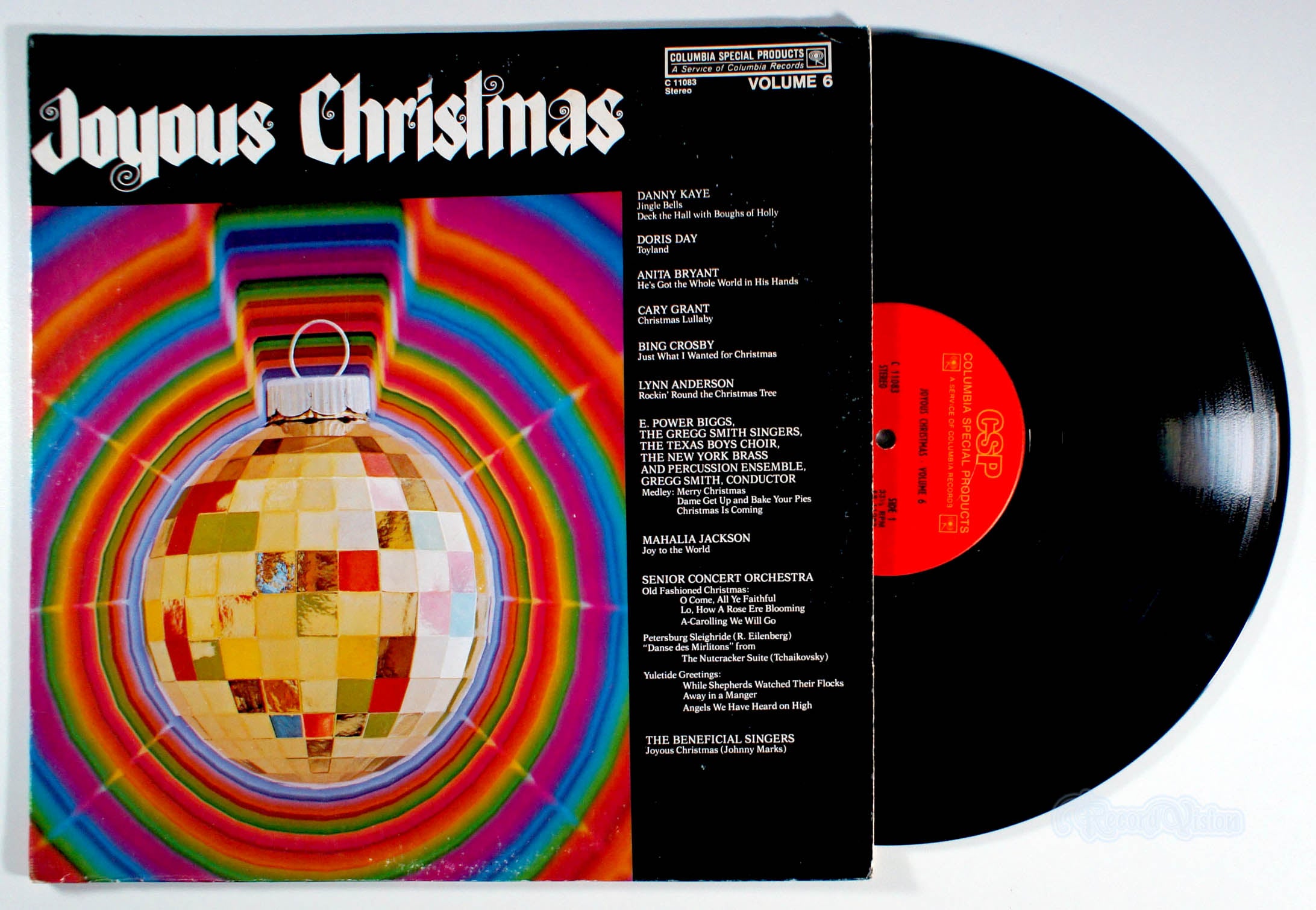 Joyous Christmas, Volume 6 (front cover) Vinyl