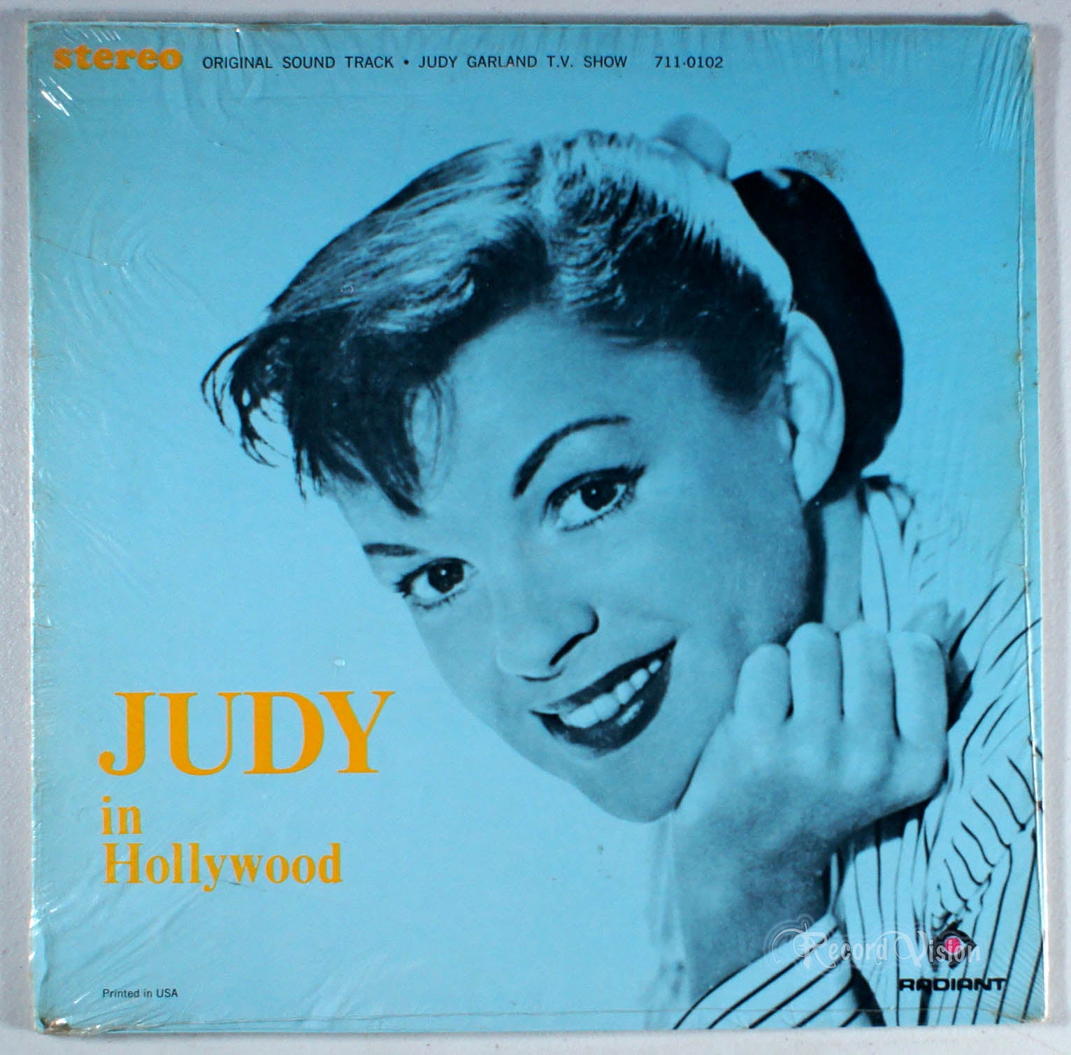 Judy Garland - In Hollywood (front cover) Vinyl