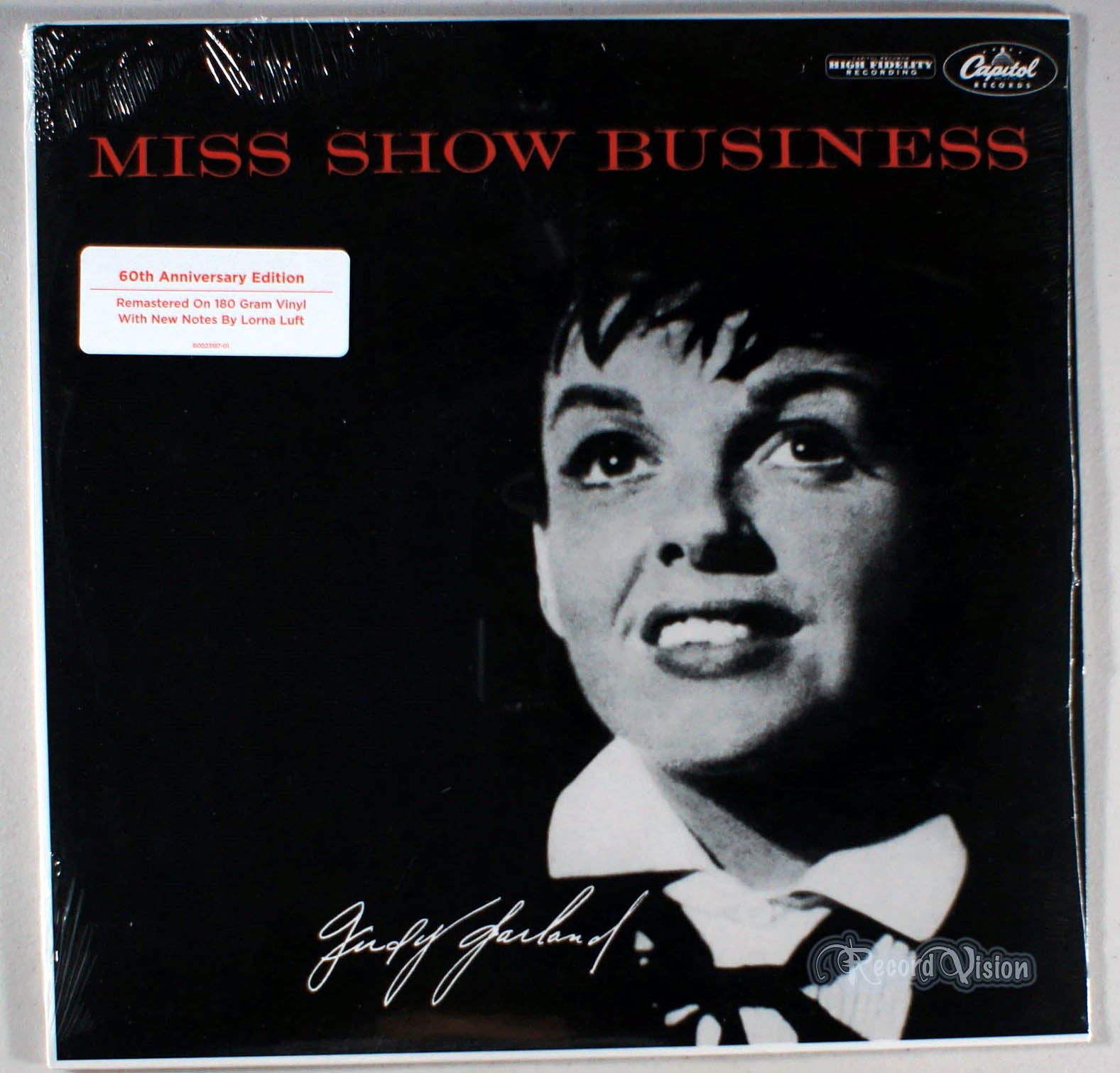 Judy Garland - Miss Show Business (front cover) Vinyl