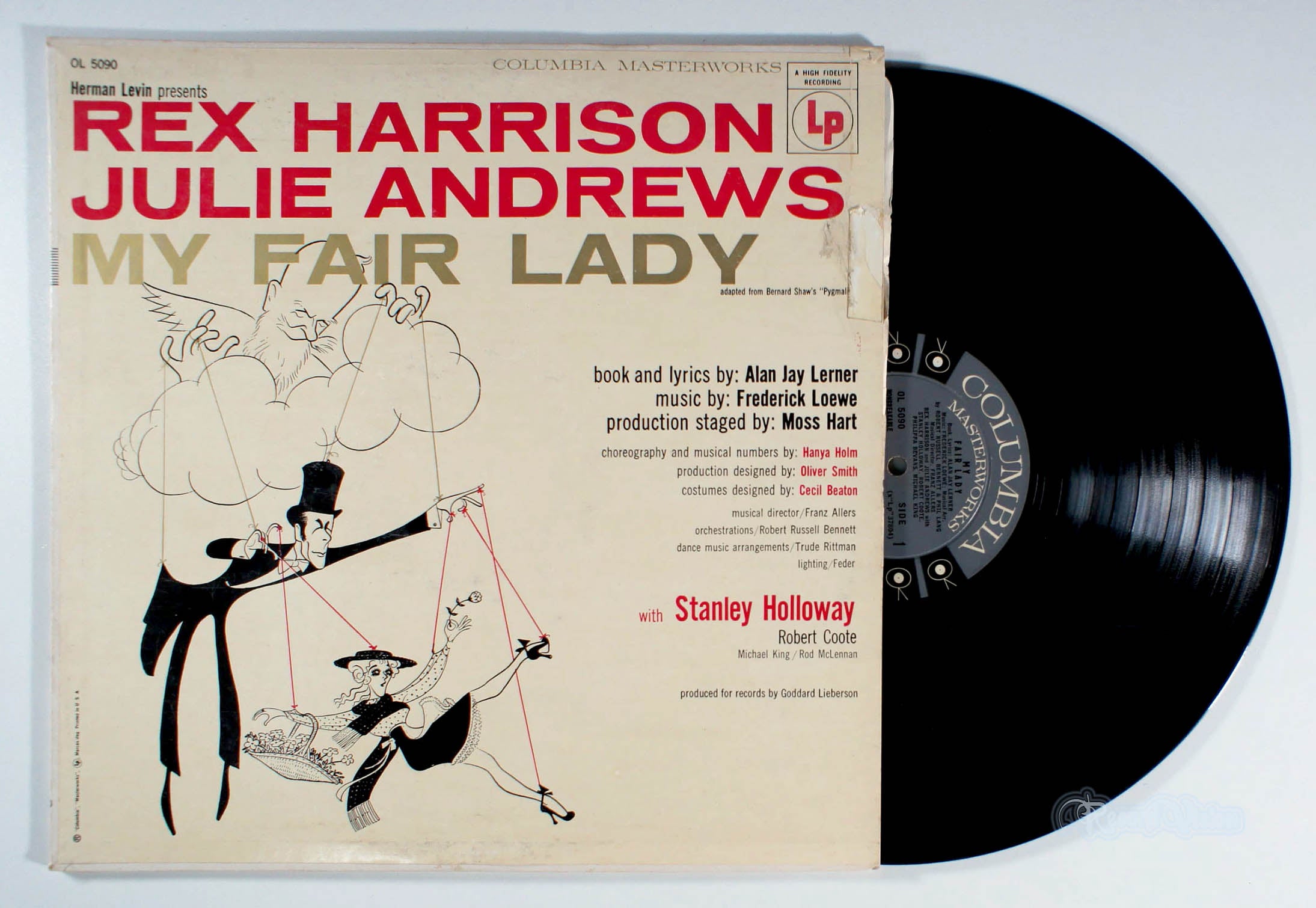 Julie Andrews - My Fair Lady (front cover) Vinyl