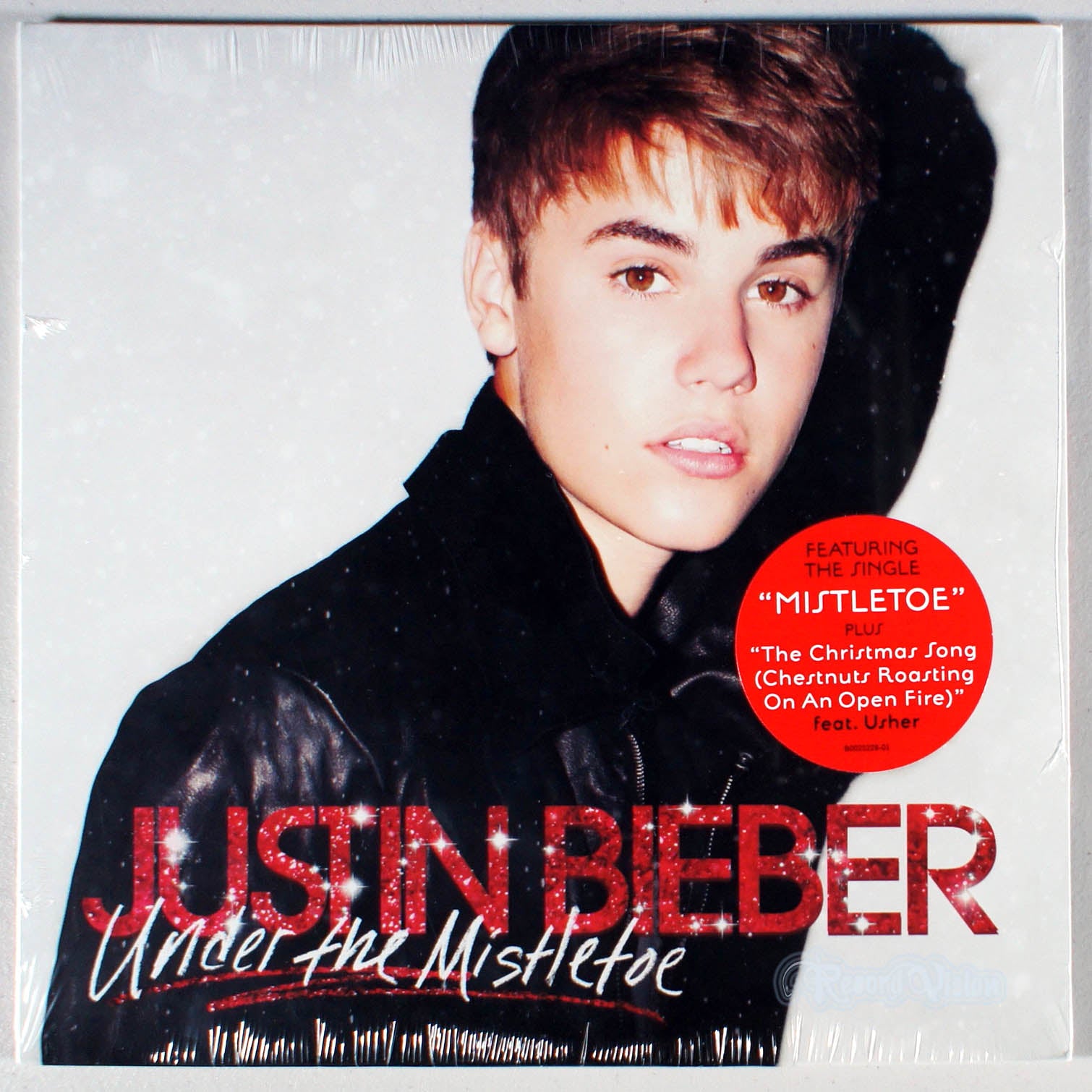Justin Bieber - Under the Mistletoe (front cover) Vinyl