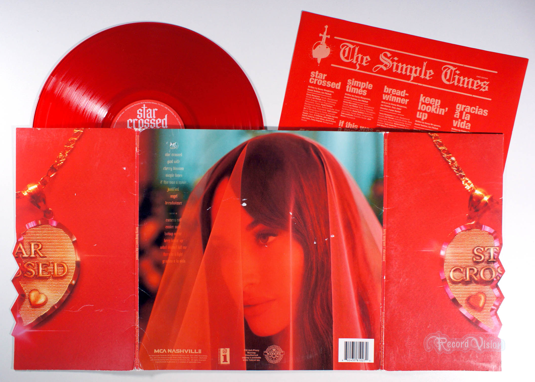 Kacey Musgraves - Star Crossed (front cover) Vinyl