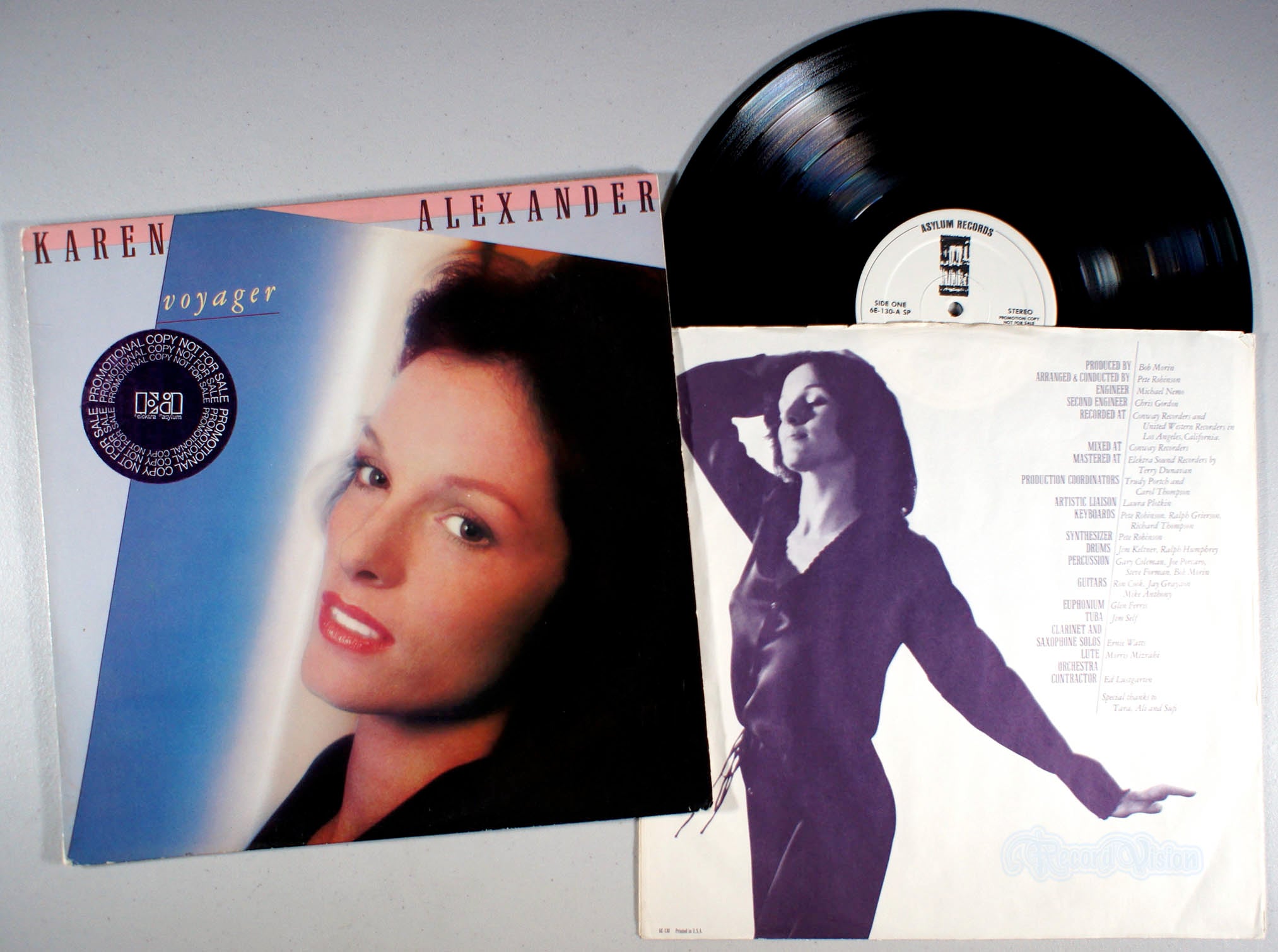 Karen Alexander - Voyager (front cover) Vinyl