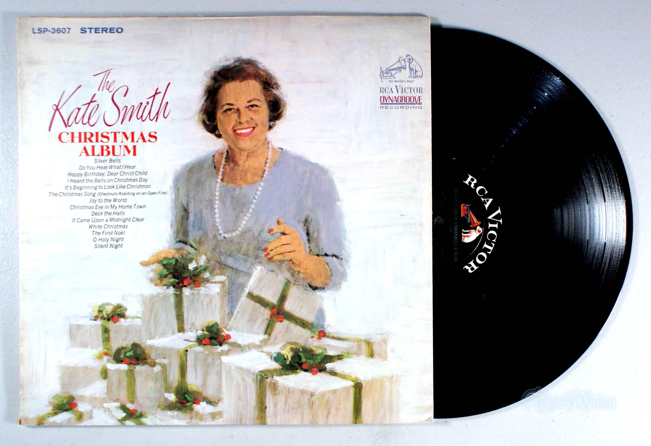 Kate Smith - The Christmas Album (front cover) Vinyl