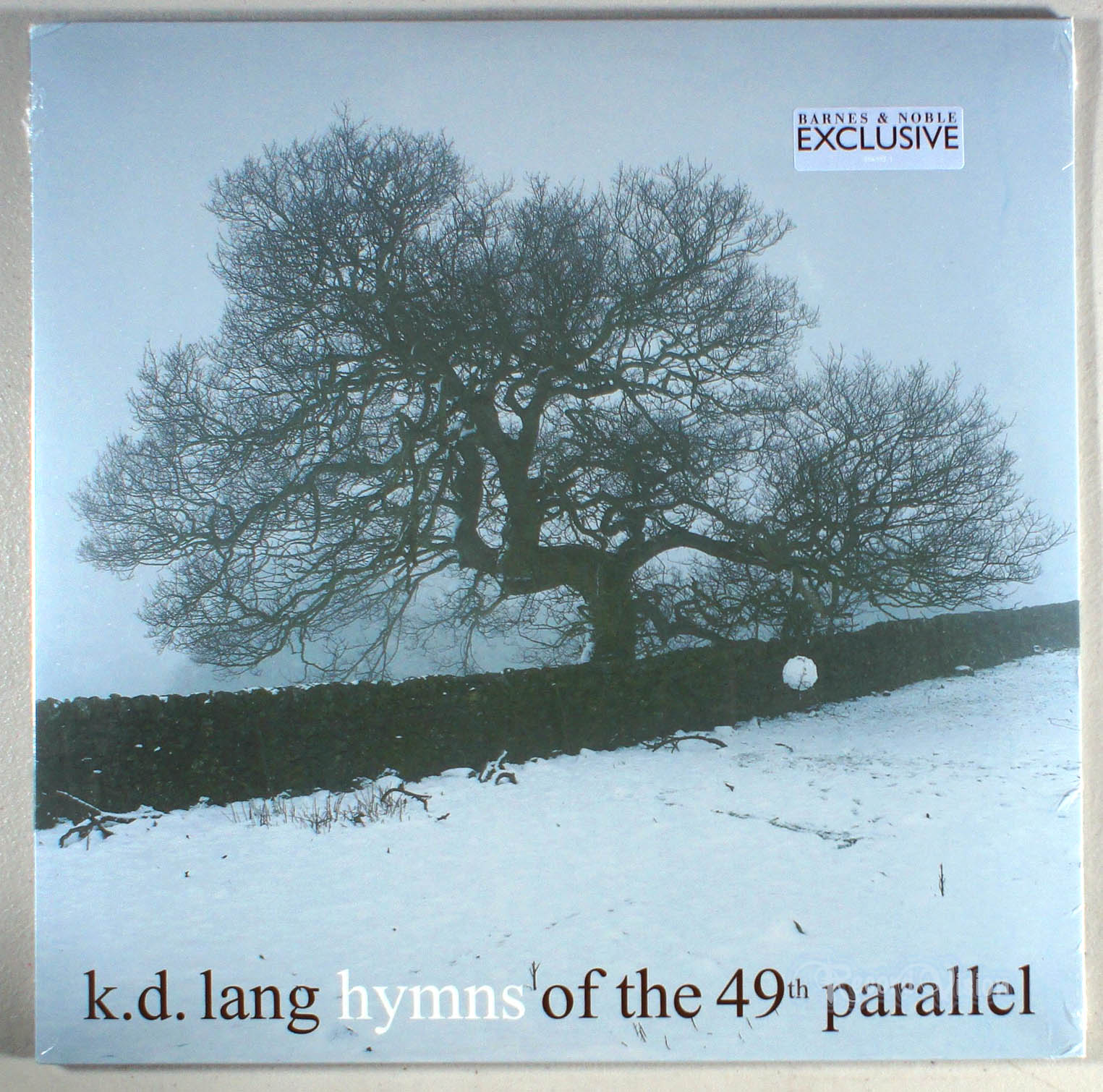 KD Lang - Hymns of the 49th Parallel (front cover) Vinyl