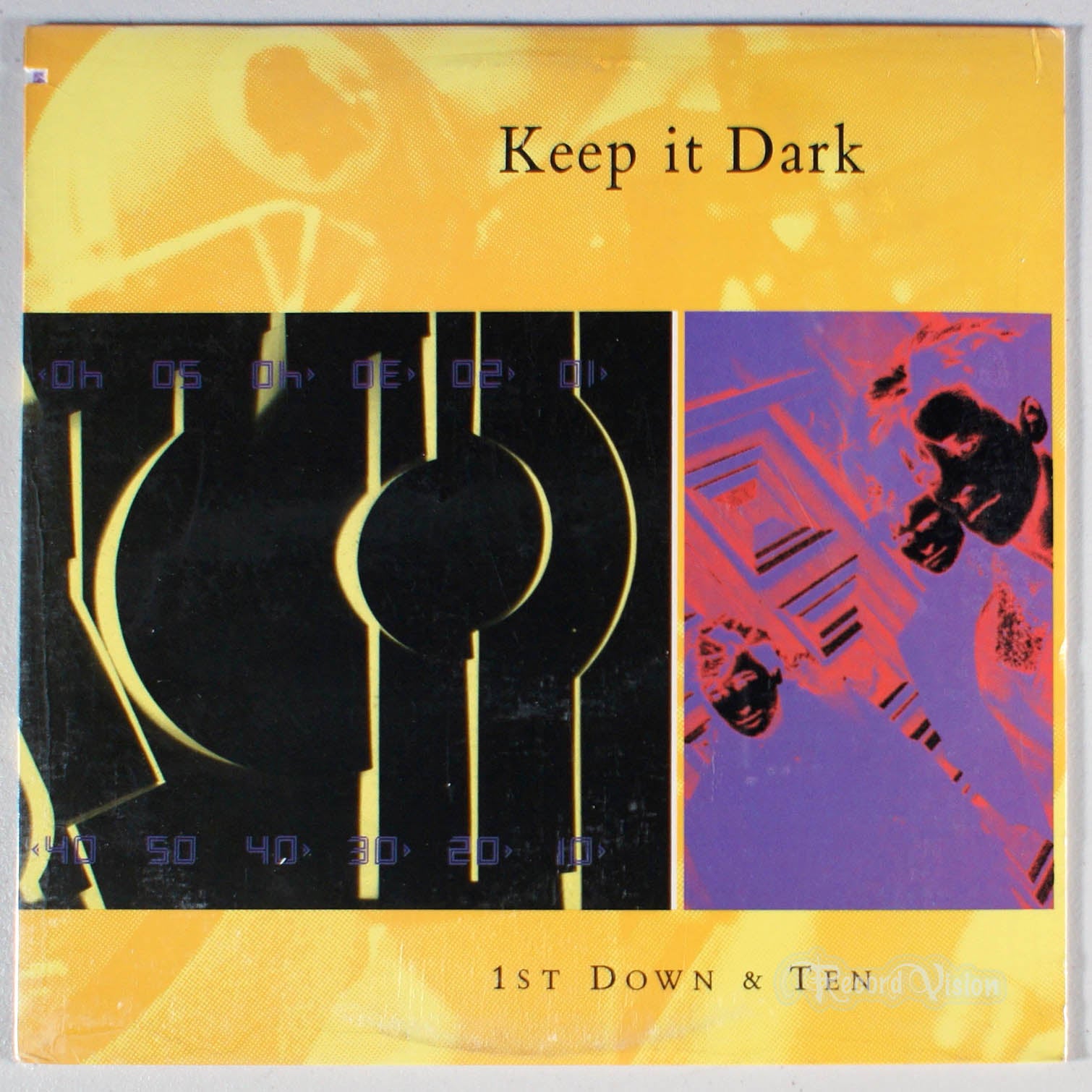 Keep it Dark - First Down and Ten (front cover) Vinyl