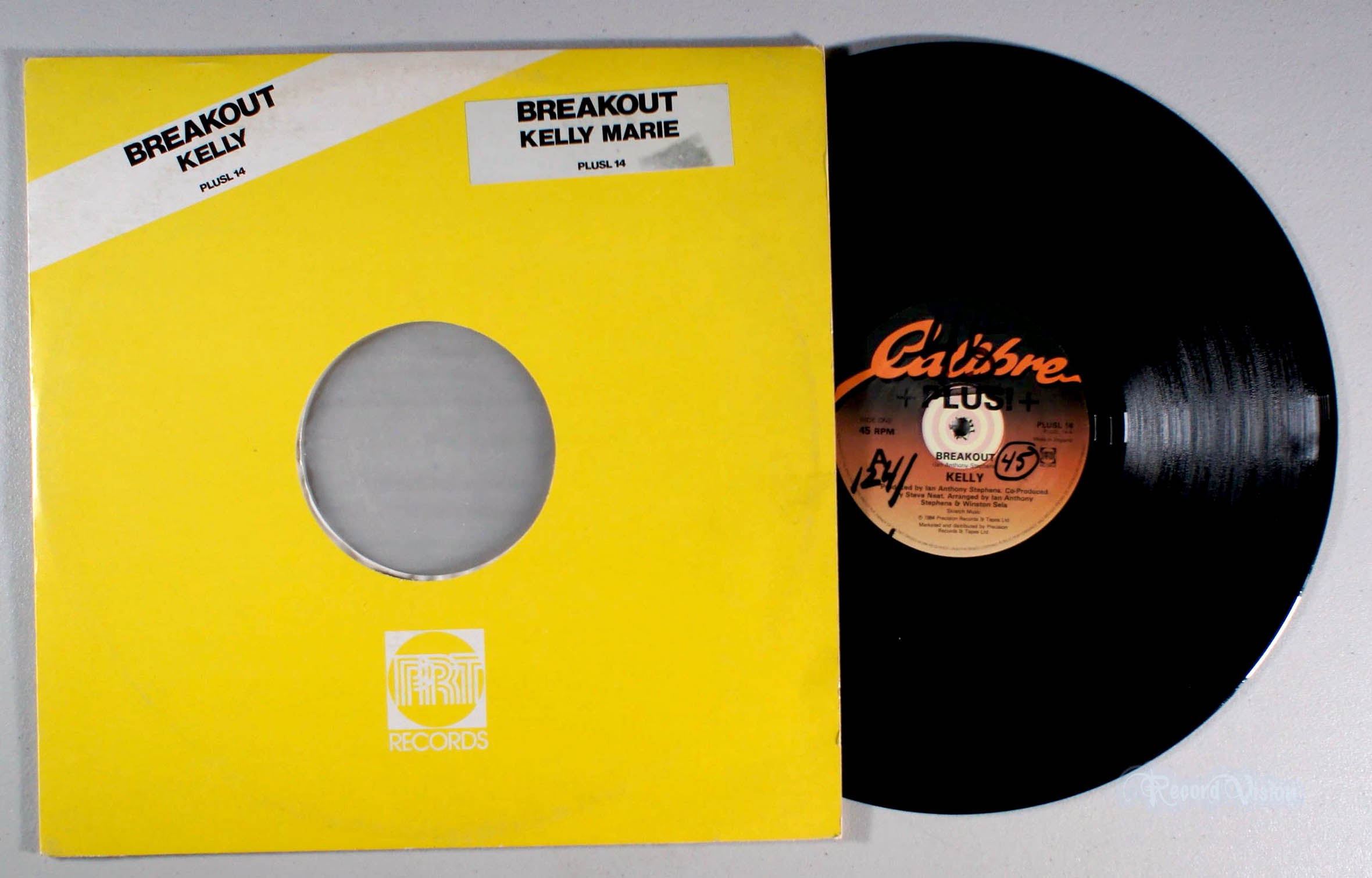 Kelly Marie - Breakout (front cover) Vinyl