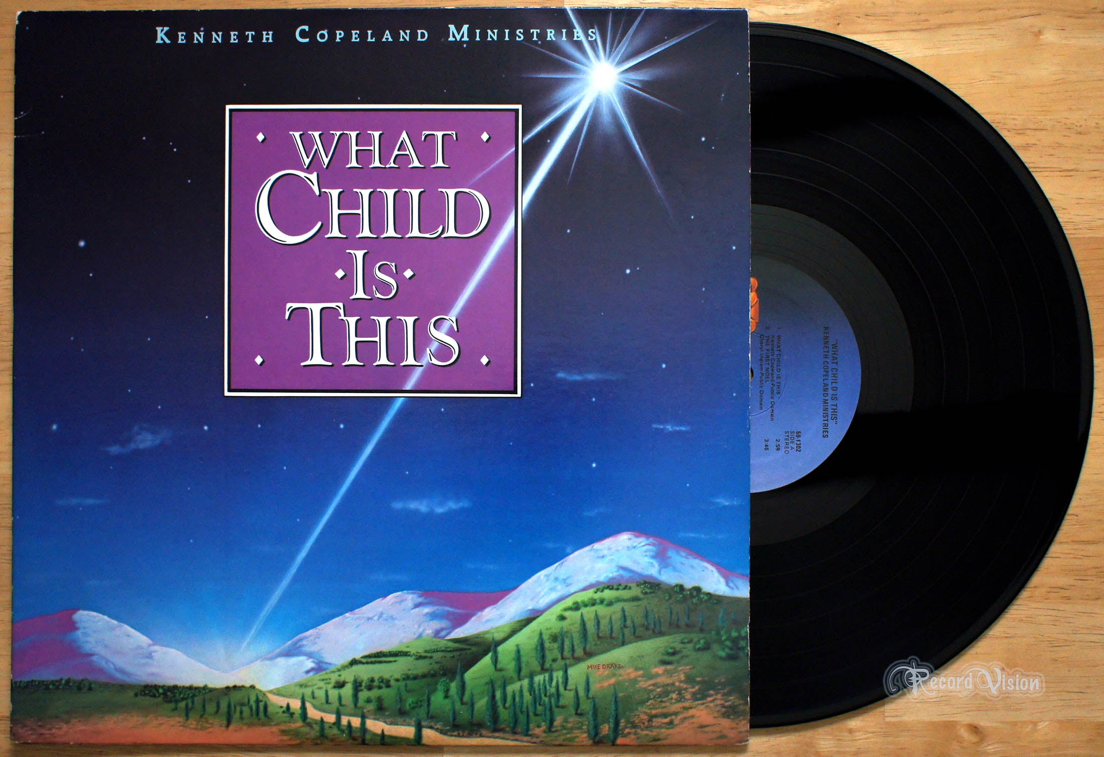 Kenneth Copeland - What Child is This (front cover) Vinyl