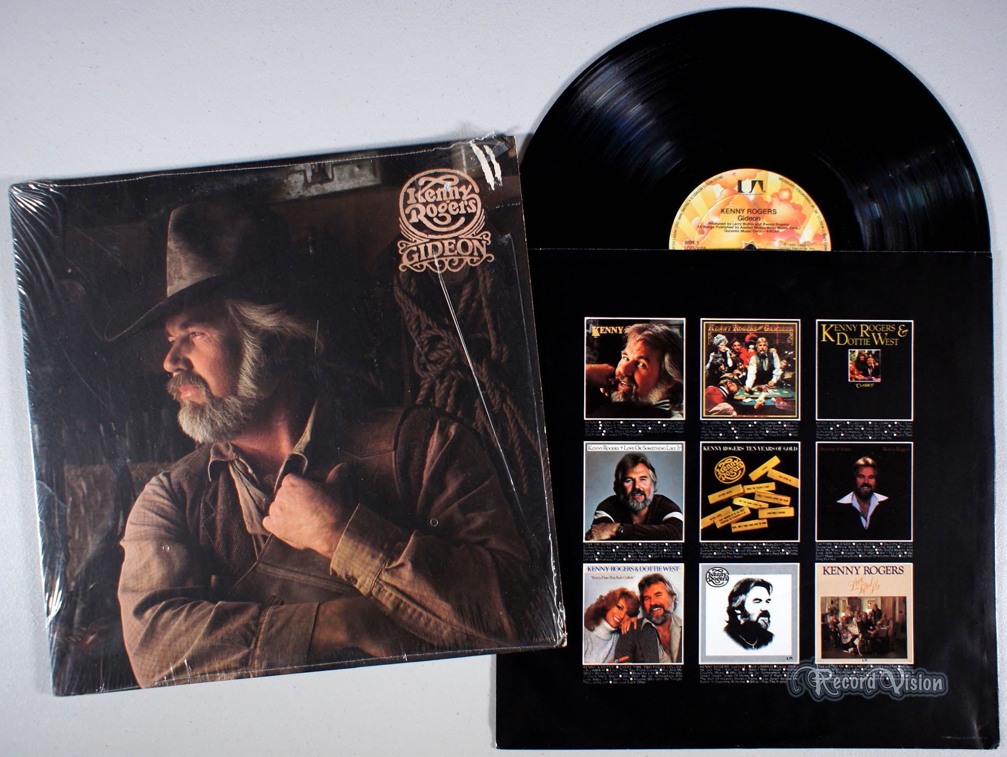 Kenny Rogers - Gideon (front cover) Vinyl