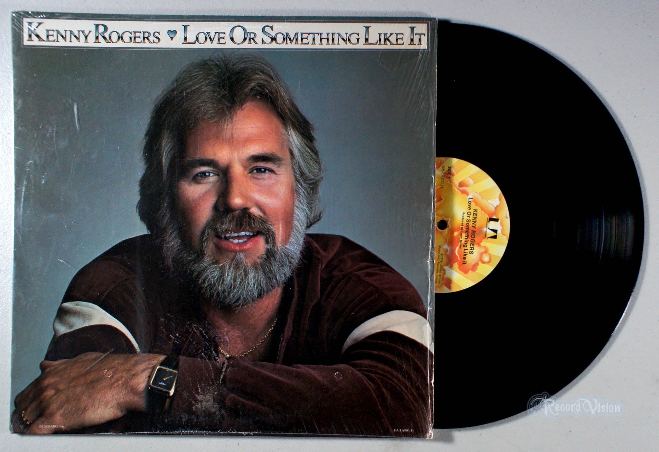 Kenny Rogers - Love or Something Like It (front cover) Vinyl