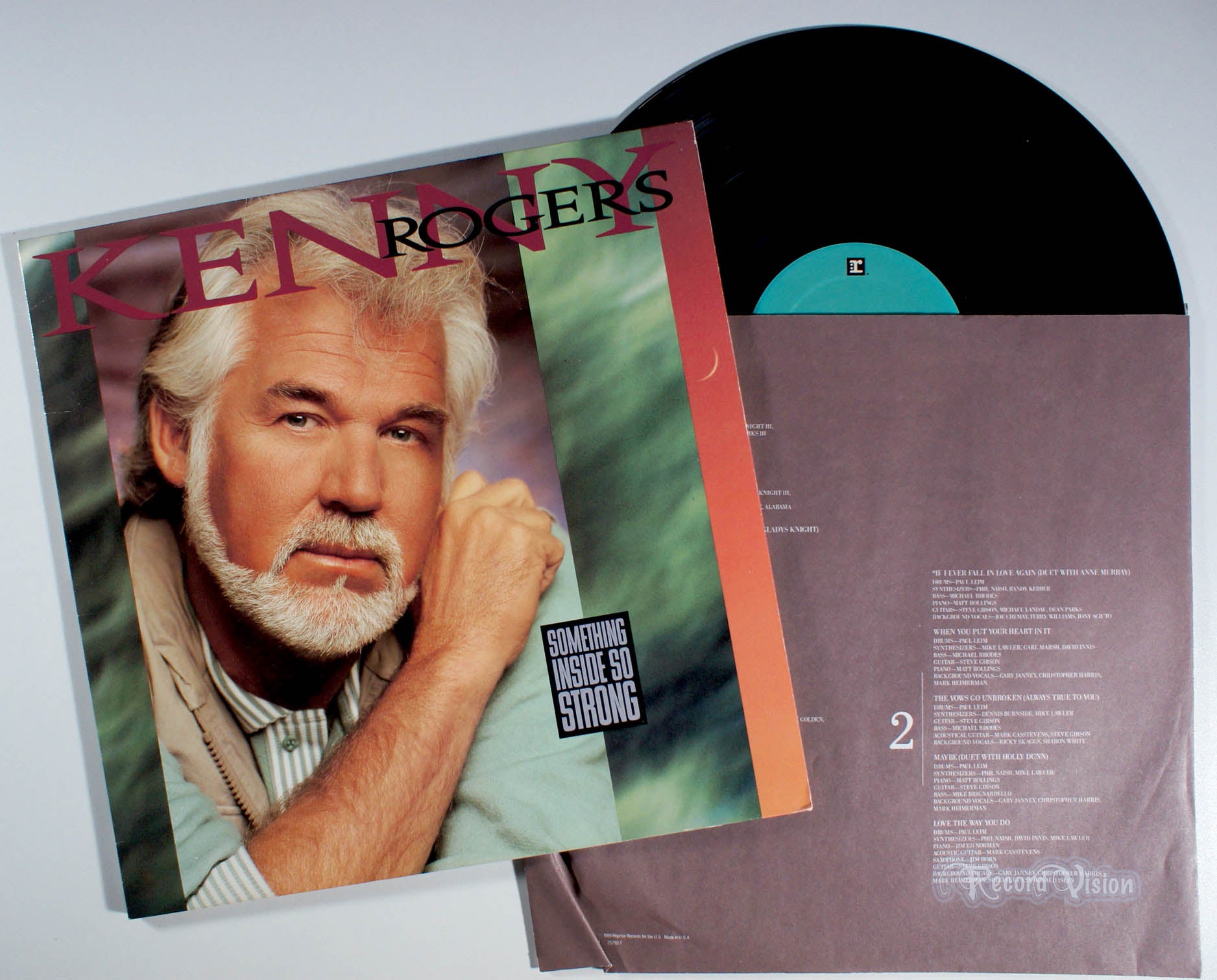 Kenny Rogers - Something Inside So Strong (front cover) Vinyl