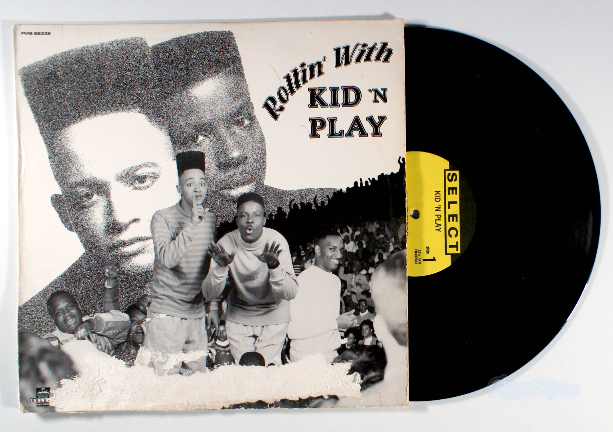 Kid 'N Play - Rollin' With (front cover) Vinyl