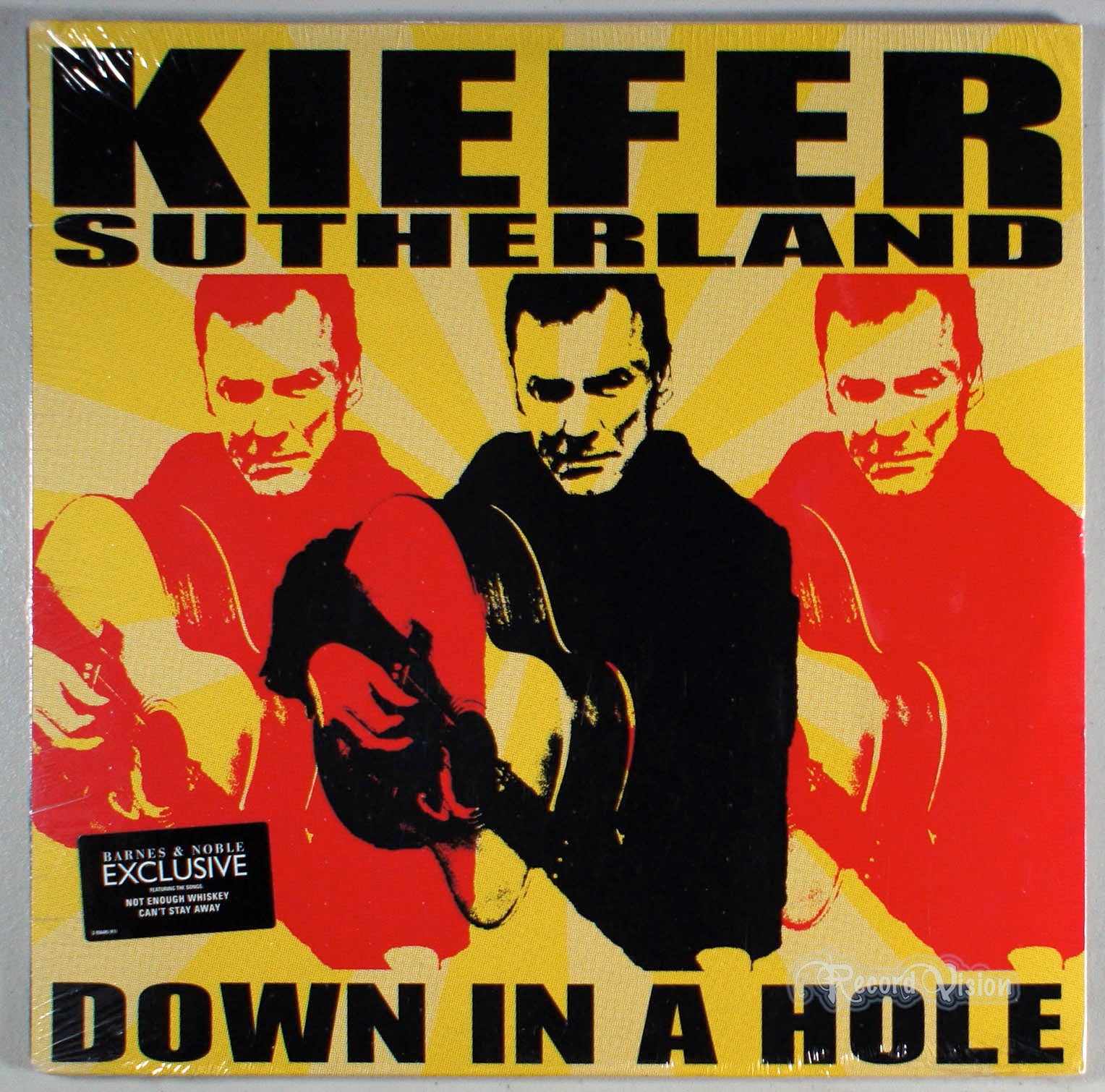 Kiefer Sutherland - Down in a Hole (front cover) Vinyl