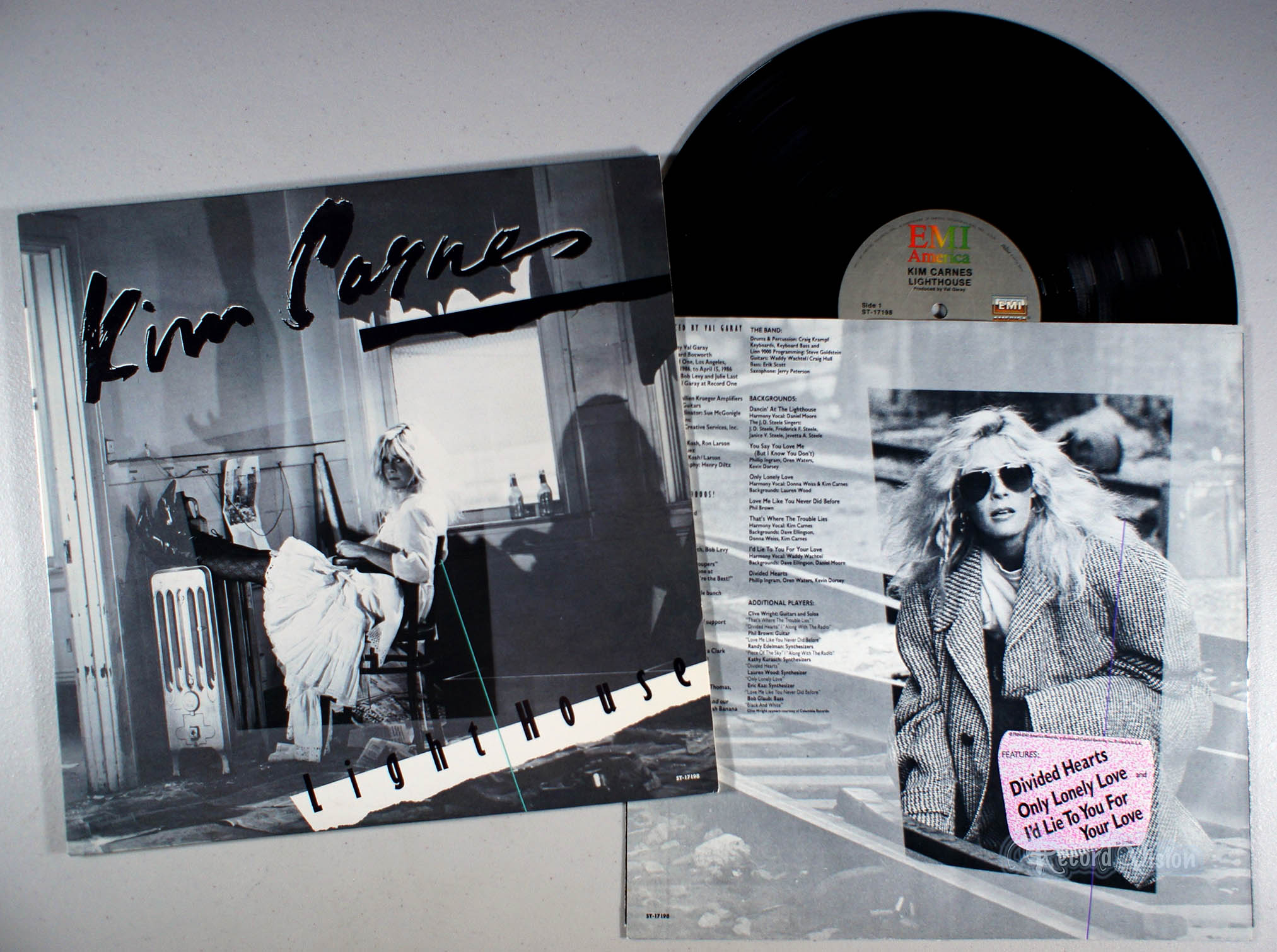 Kim Carnes - Light House (front cover) Vinyl