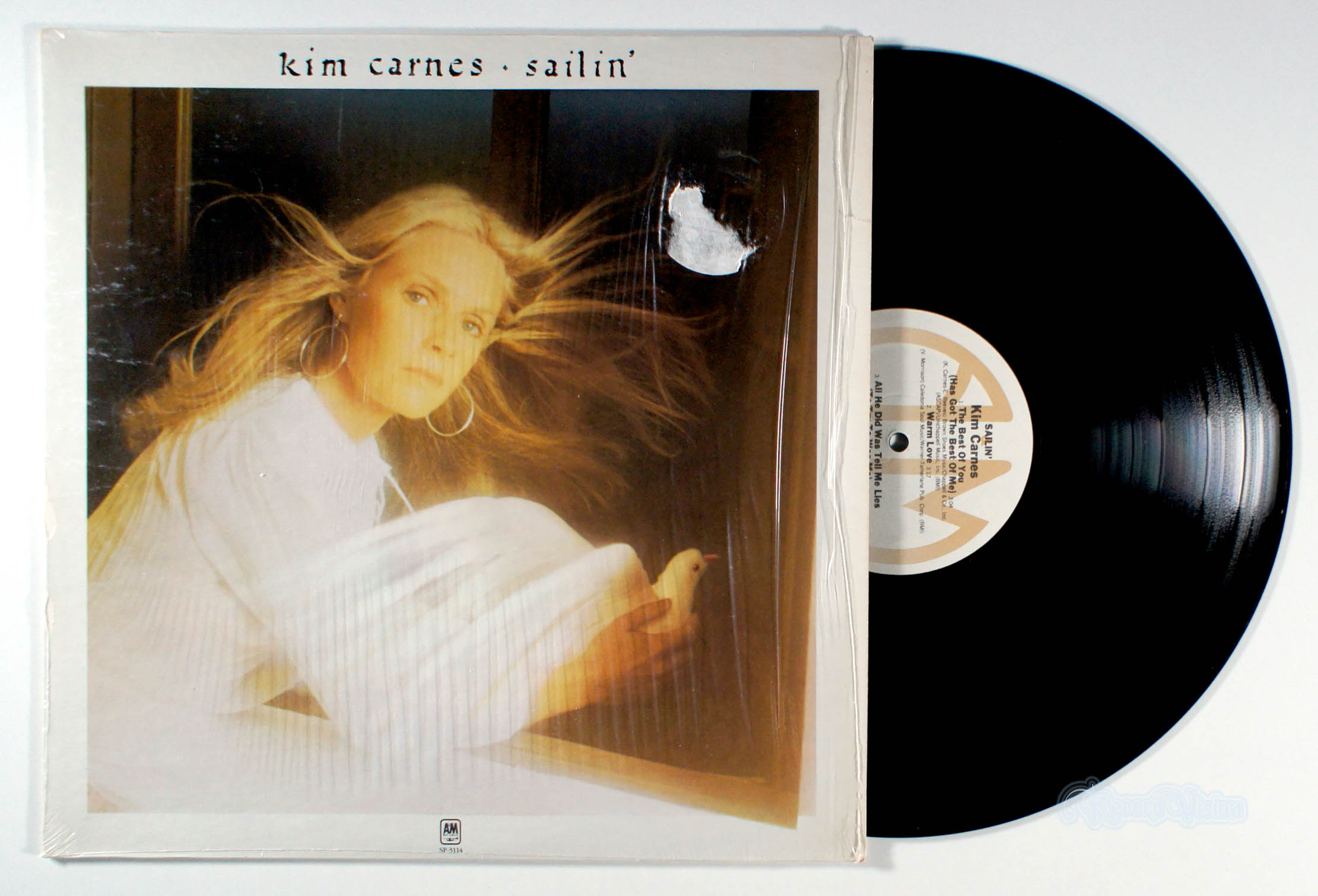 Kim Carnes - Sailin (front cover) Vinyl