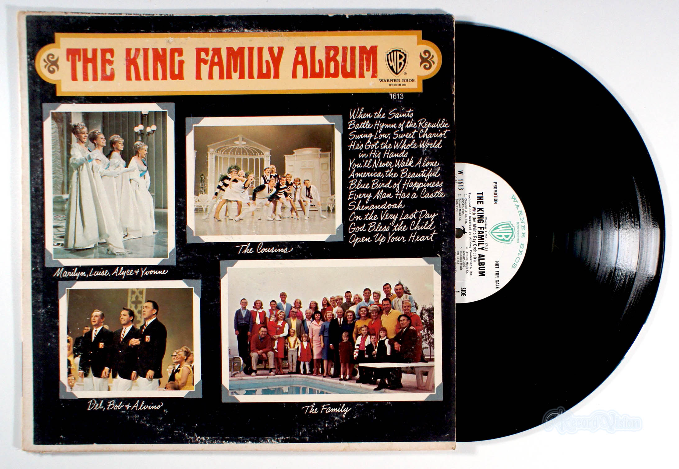 King Family - The Album (front cover) Vinyl