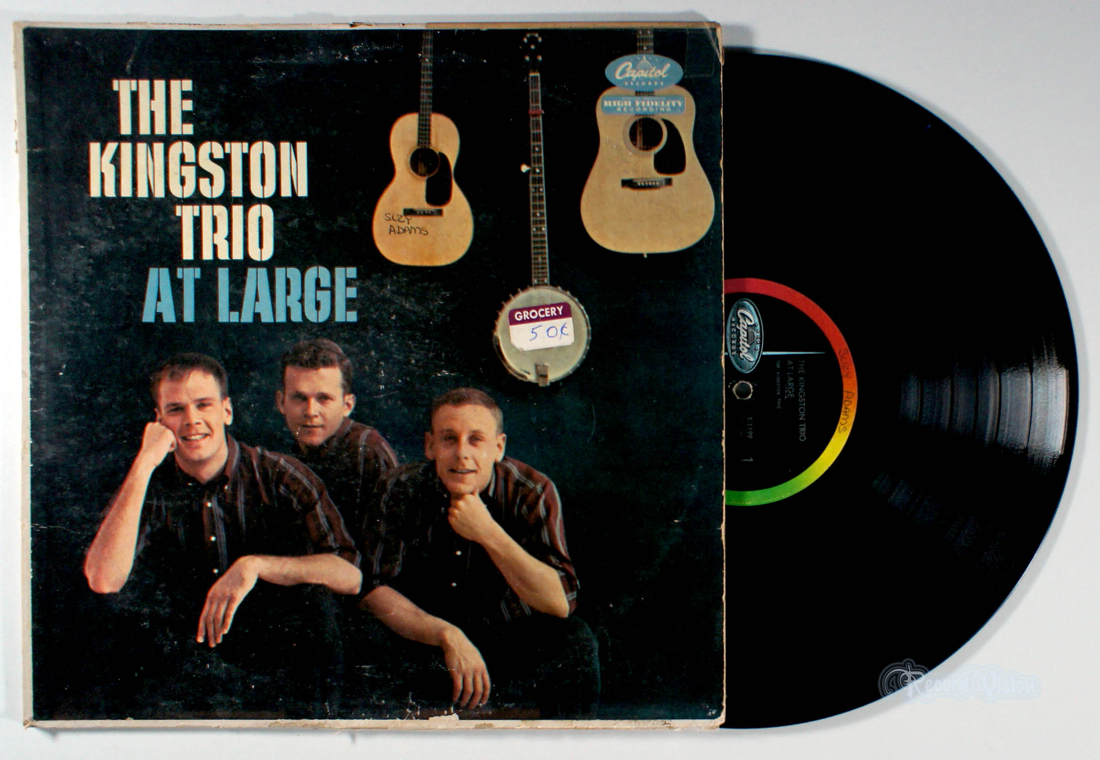 Kingston Trio - At Large (front cover) Vinyl