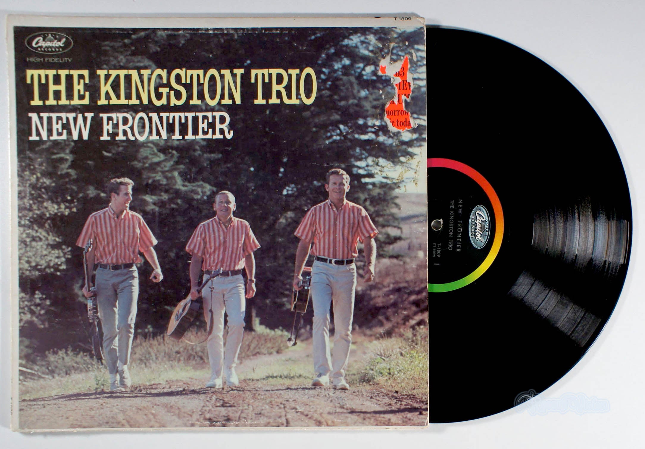 Kingston Trio - New Frontier (front cover) Vinyl